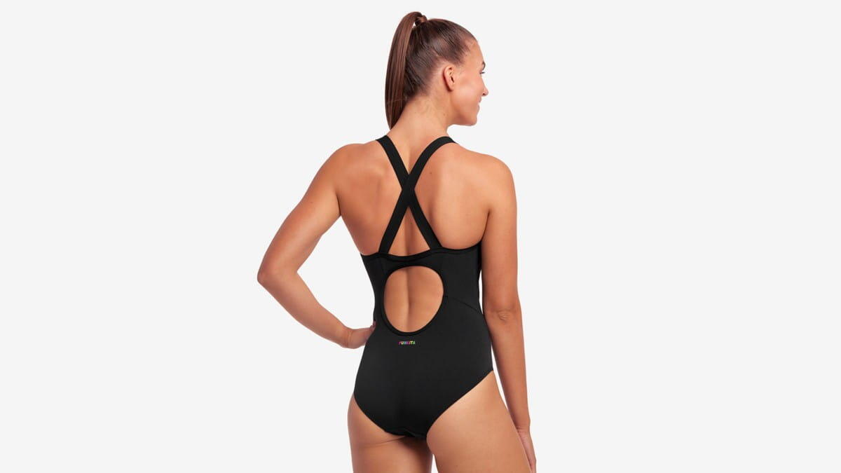 Funkita STILL BLACK - damski kostium do pływania Eclipse 6/7