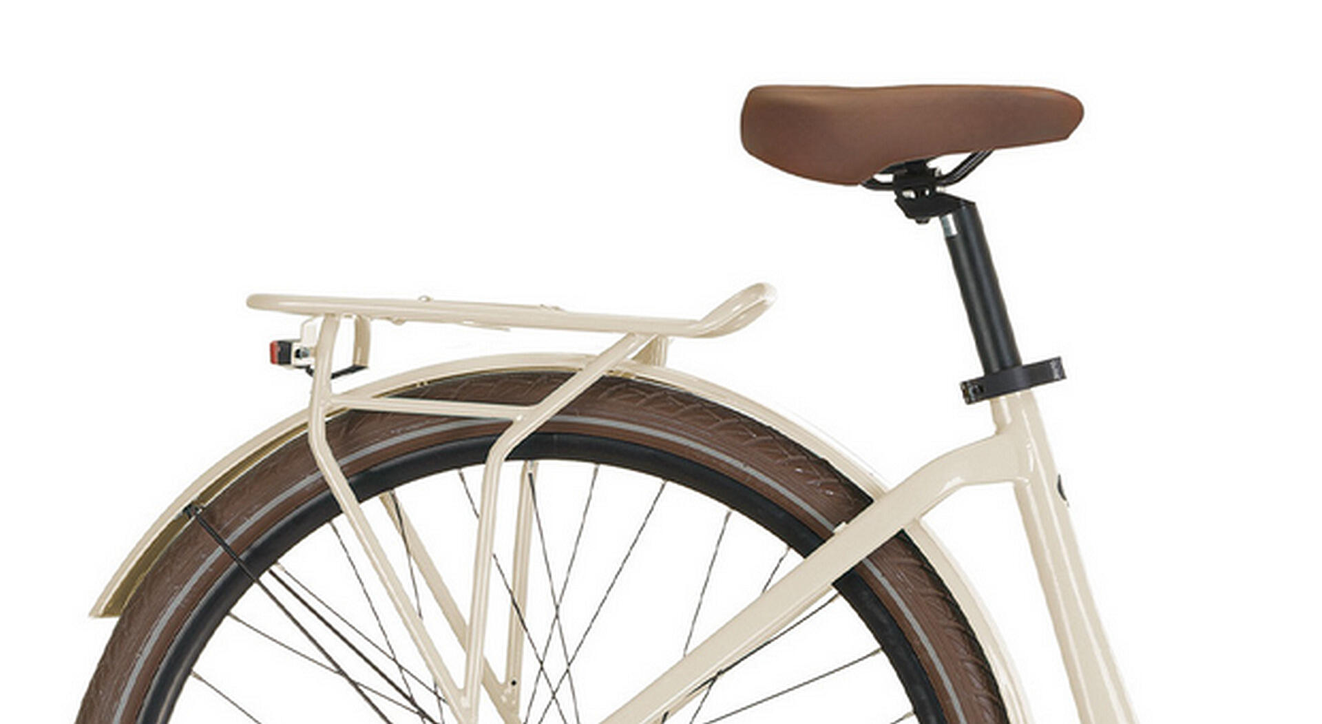 Elektro-Citybike NEFELE 28 Zoll, creme 3/4