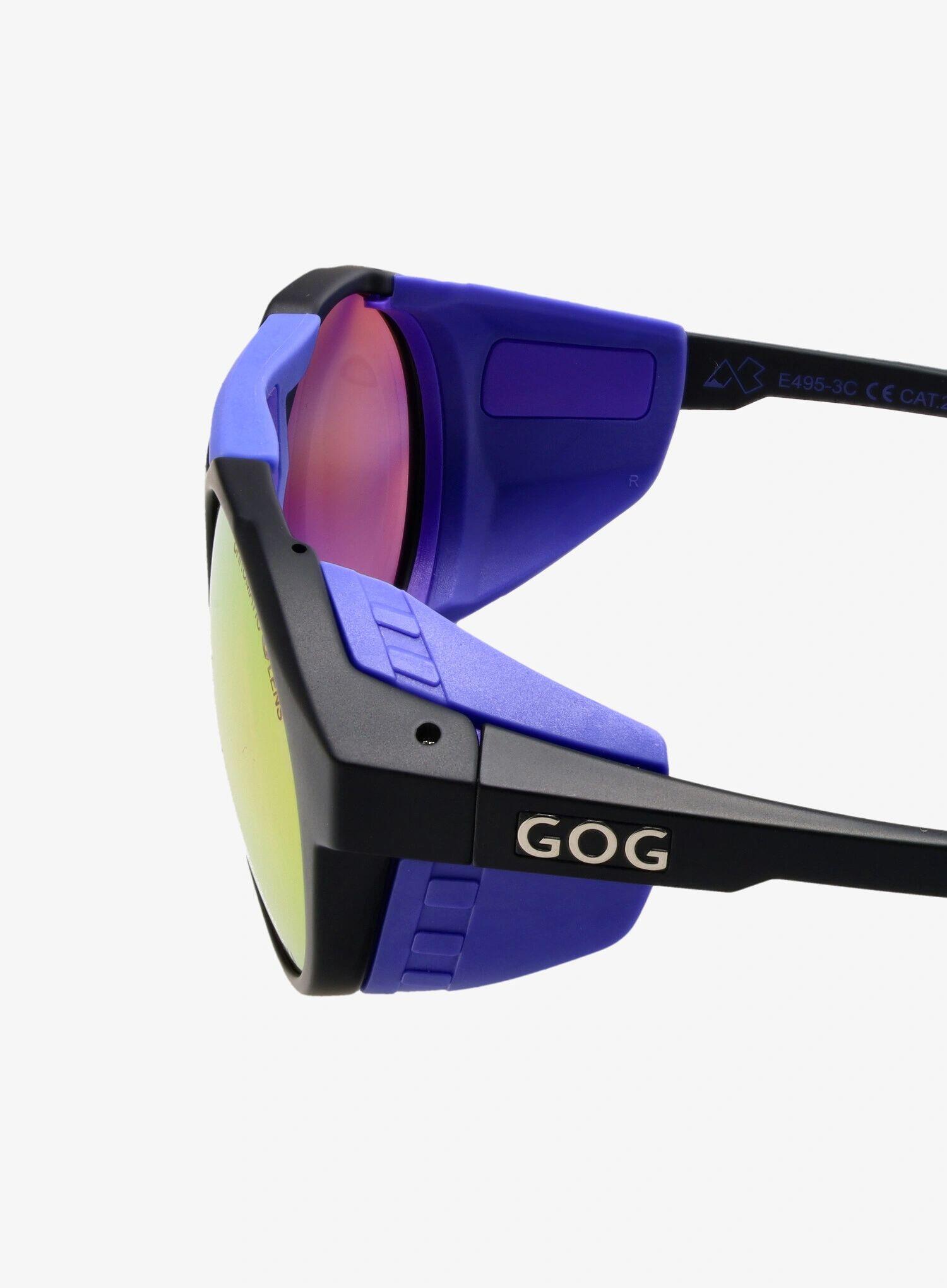 GOG Lunettes de soleil Montagne  MANASLU Photochromiques Cat. 2-4 Violet 5/7