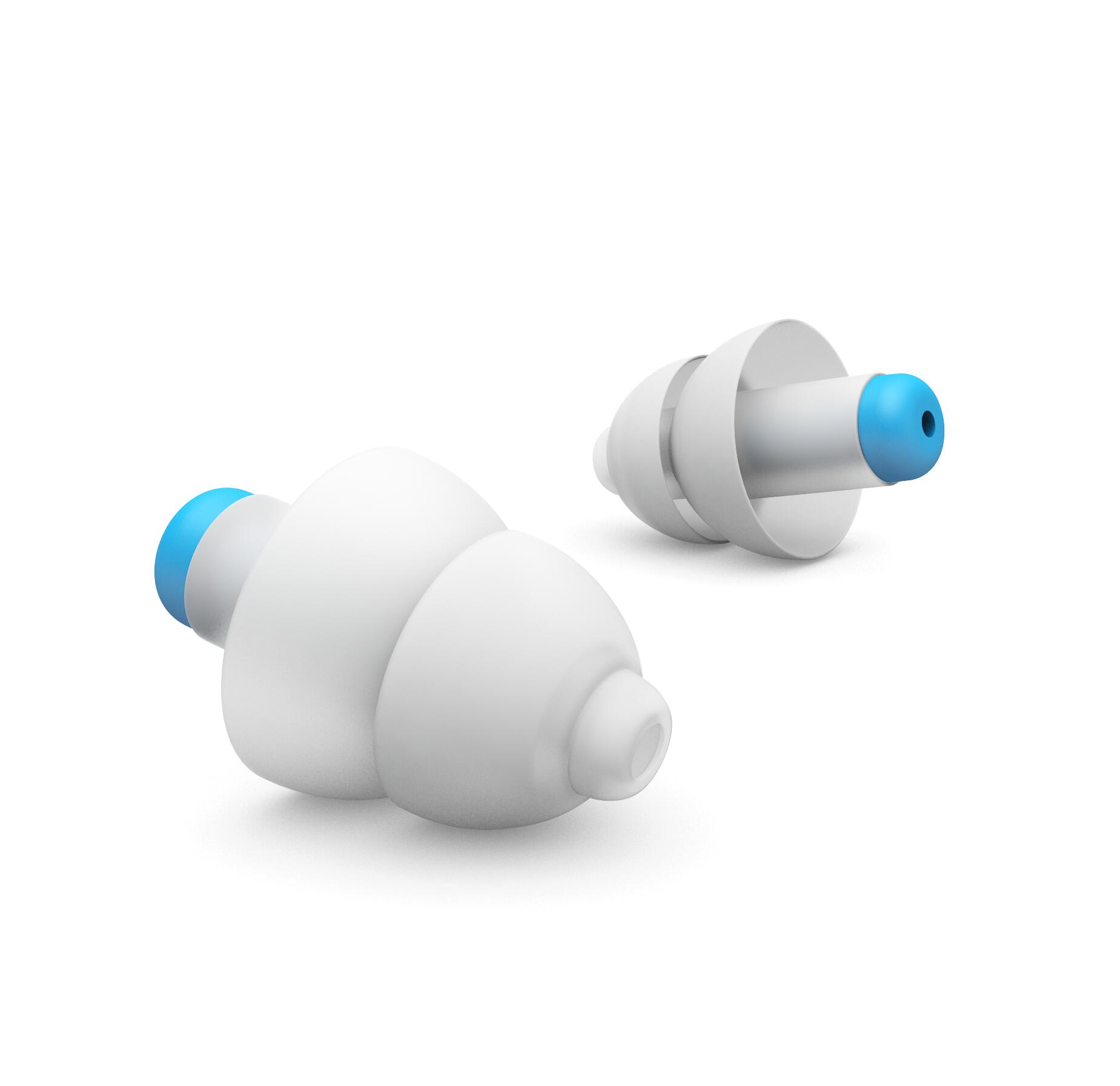 Tapones para los oídos natación adultos reutilizables hidrófugos - Alpine 3/6