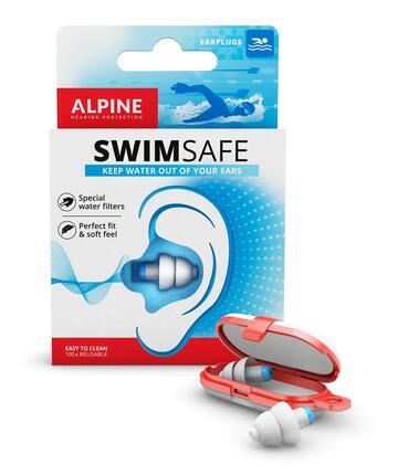 Wiederverwendbare wasserabweisende Schwimm-Ohrstöpsel Erwachsene - Alpine