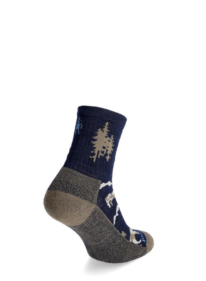 Skarpety merino Smartwool Everyday Horns Clash Crew Socks