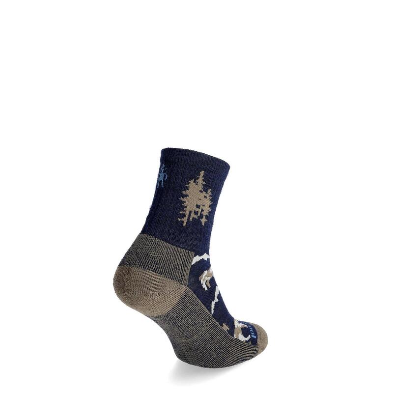 Skarpety merino Smartwool Everyday Horns Clash Crew Socks