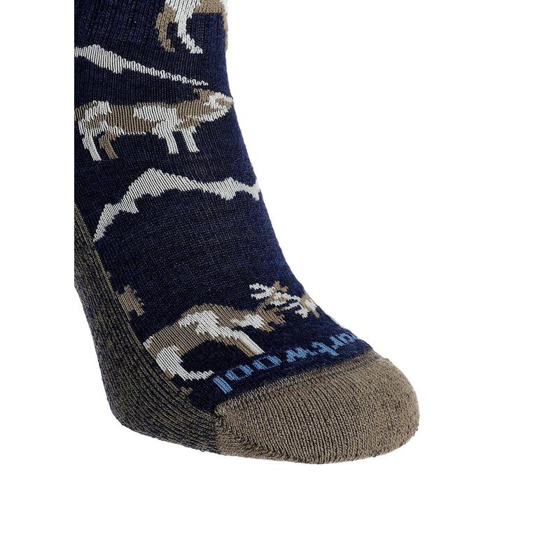 Skarpety merino Smartwool Everyday Horns Clash Crew Socks