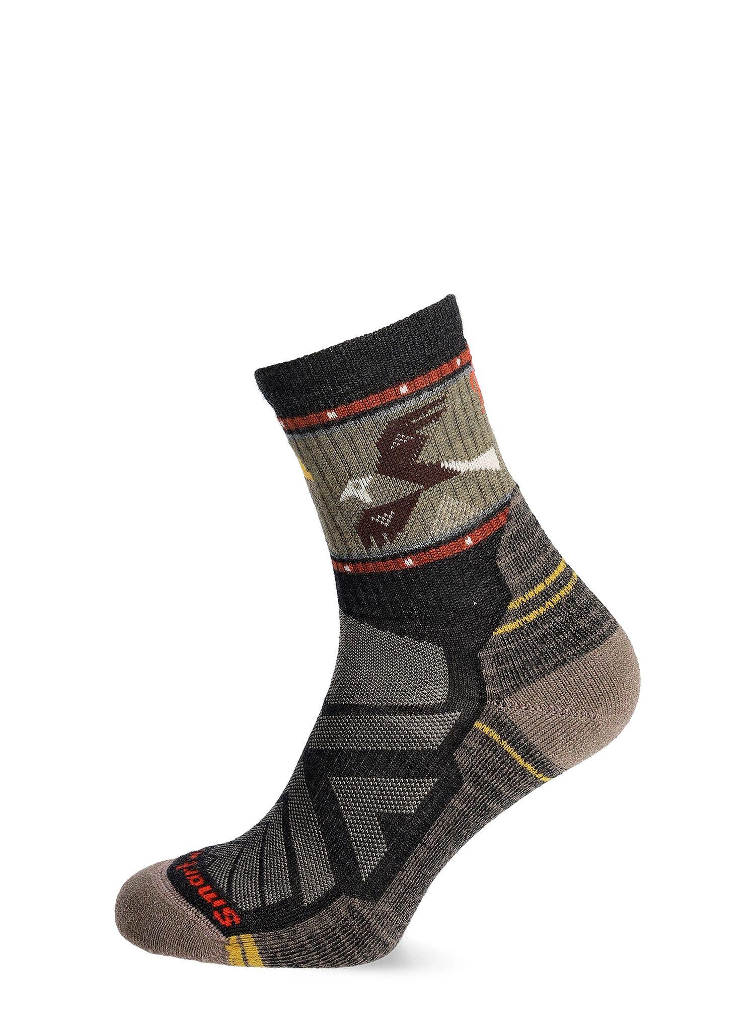 Skarpety turystyczne Smartwool Hike Light Cushion Soaring Print Mid Crew Socks 3/4