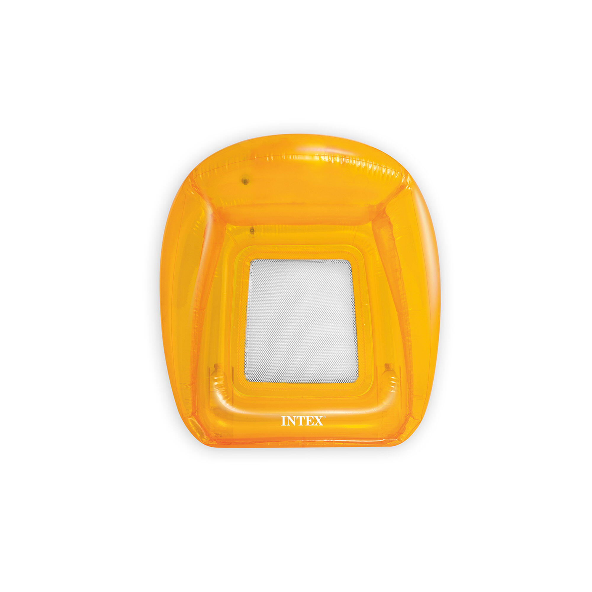 Intex 56802NP - Poltrona Gonfiabile Mare con Retina Assortiti, 104x102 cm 3/5