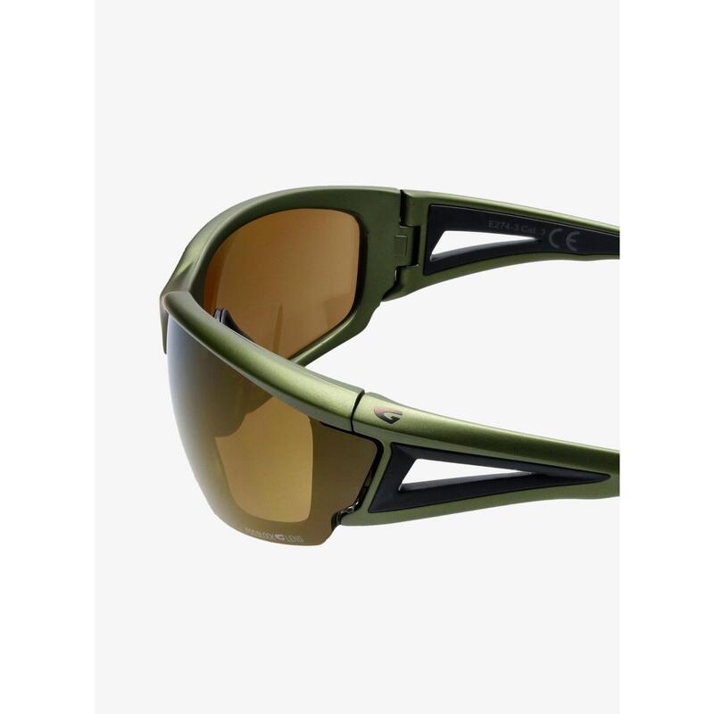 Okulary przeciwsłoneczne GOG Lynx - gold mirror/matt green/black