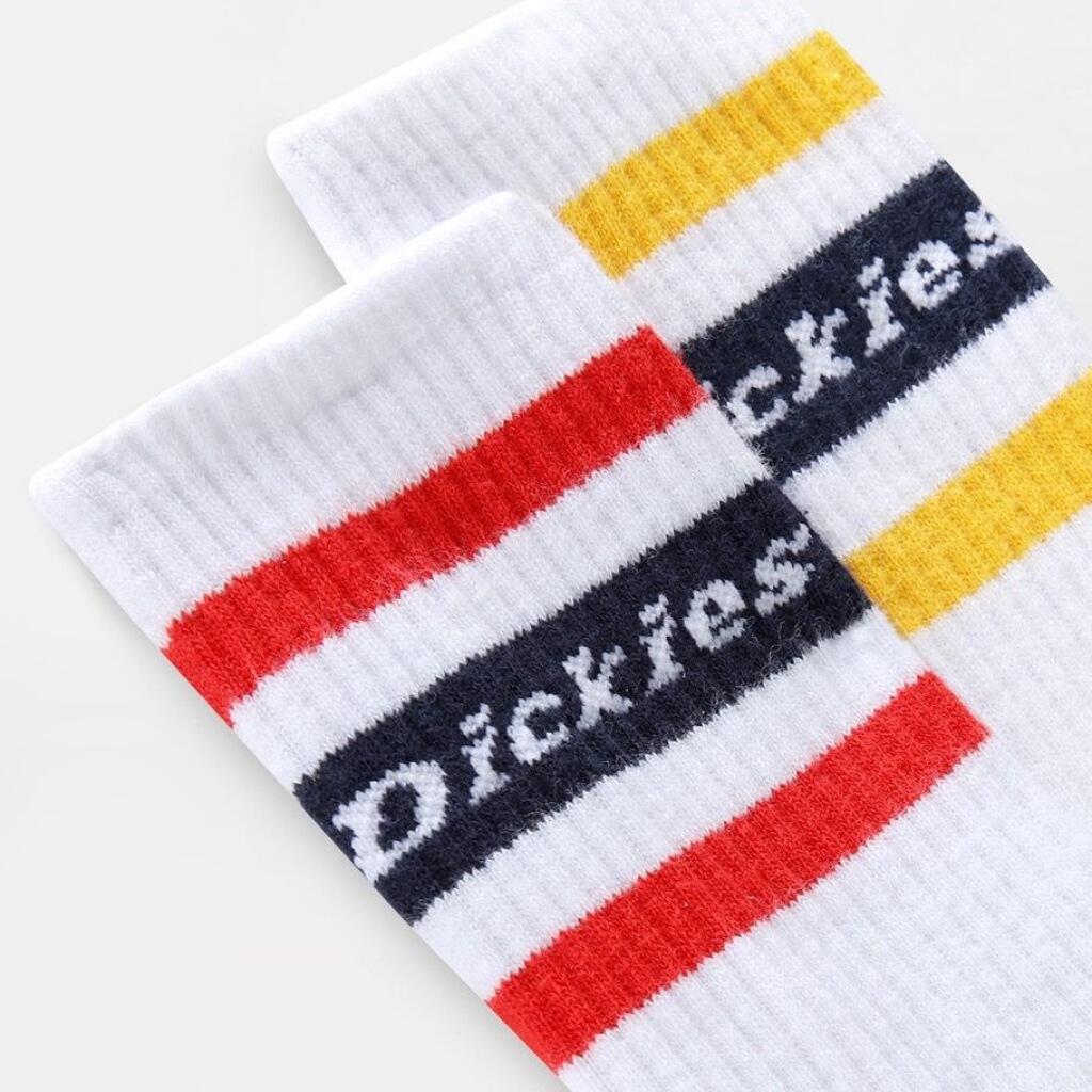 Meias Dickies Modelo Genola White Cor Branco 2/4