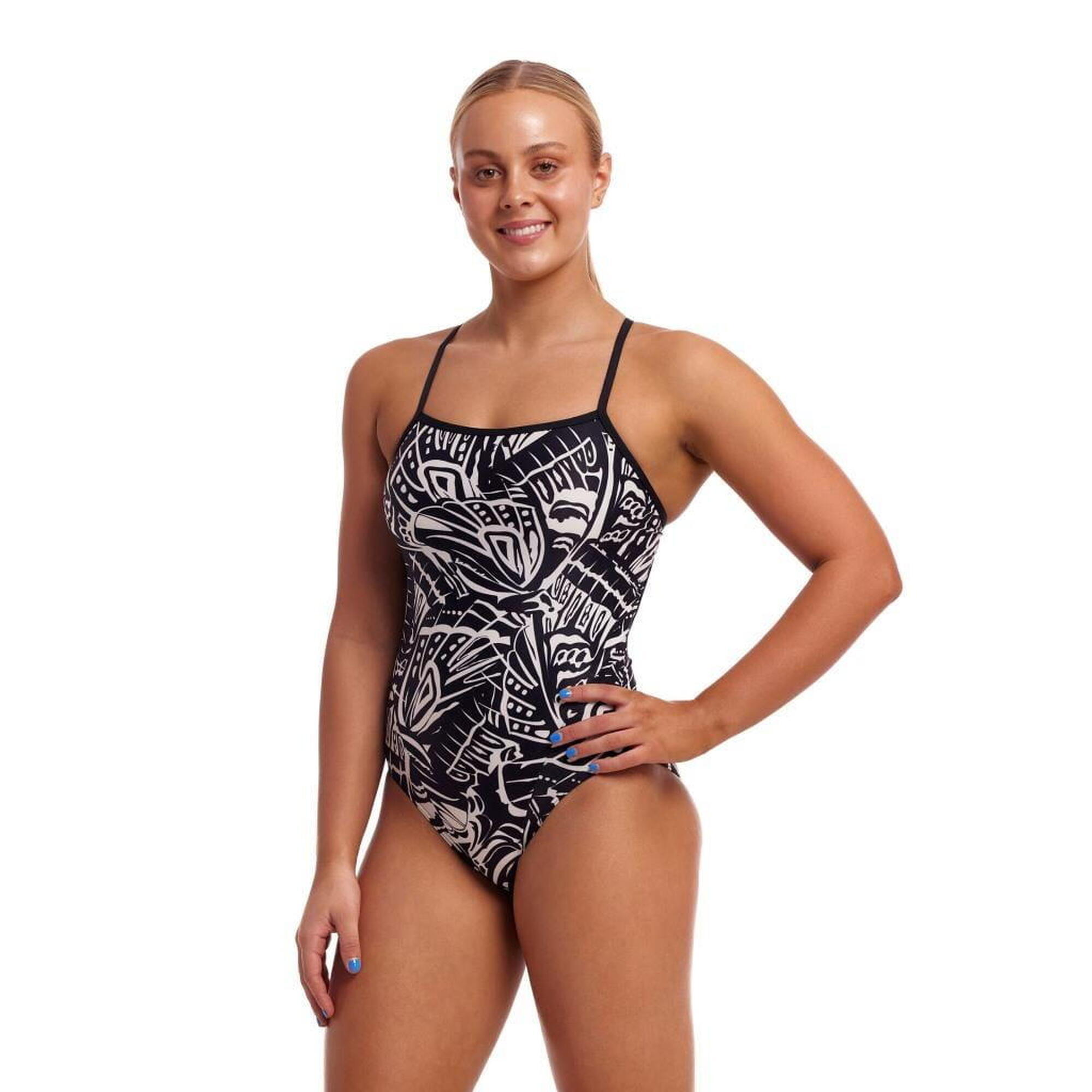 Strój do pływania FUNKITA Night Flyer - Single Strap