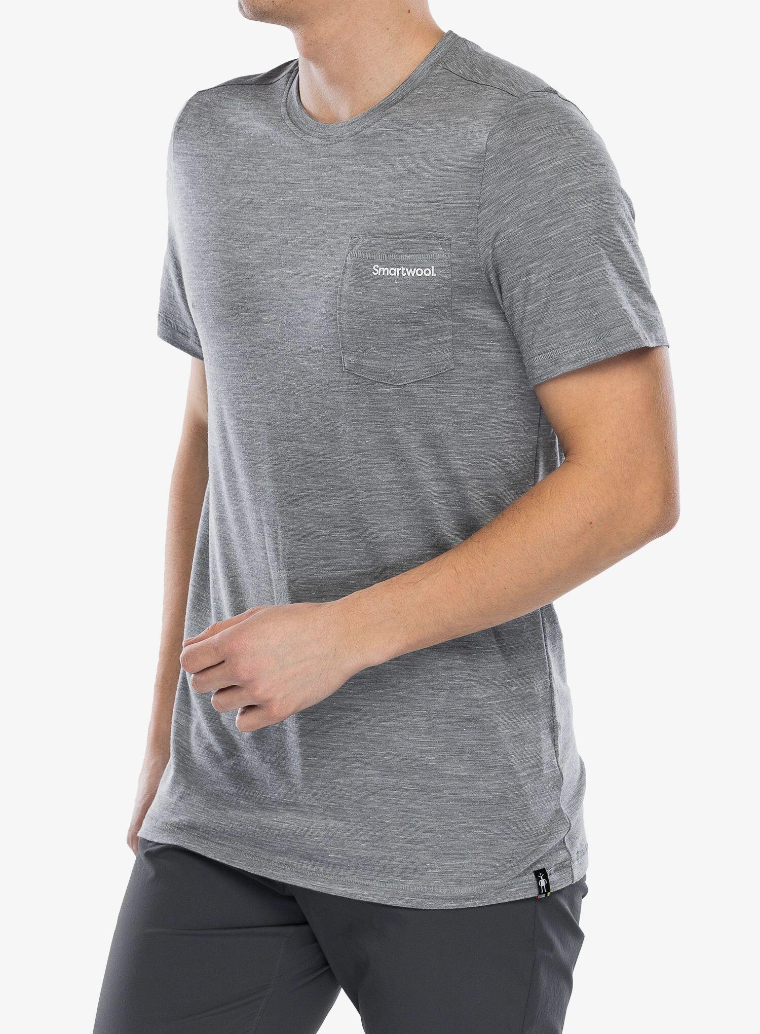 Koszulka merino męska Smartwool Stag Stare Hemp Short Sleeve Graphic Tee 3/6