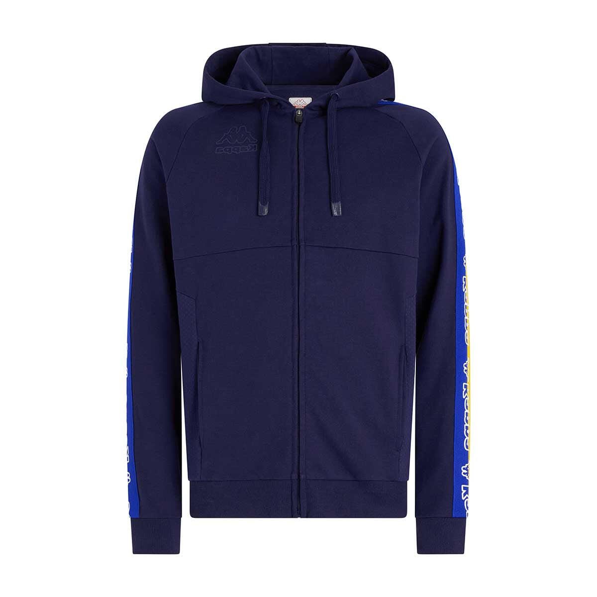 Sweat-shirt zippé pour homme bleu pour sportif 2/7