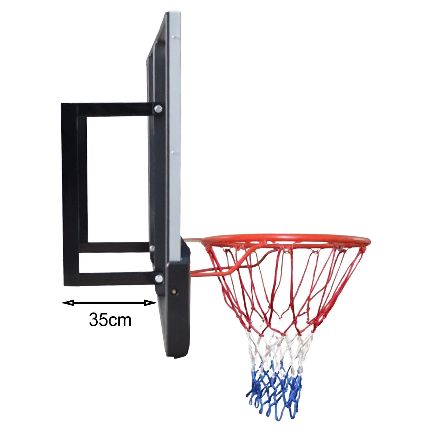 Set Tablero Baloncesto Moxen Jumper Glass 136x80cm 3/6