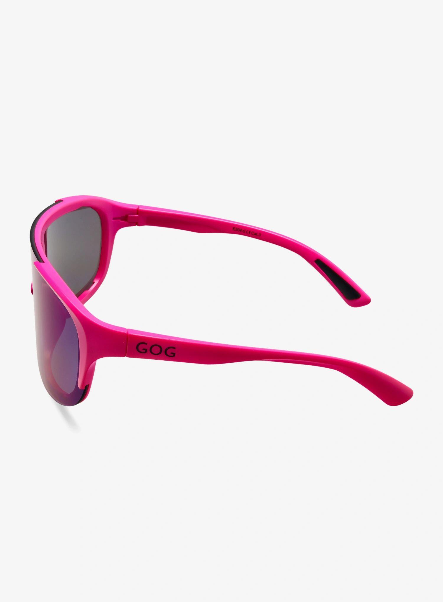 Okulary rowerowe GOG Medusa - matt neon pink/black 3/7
