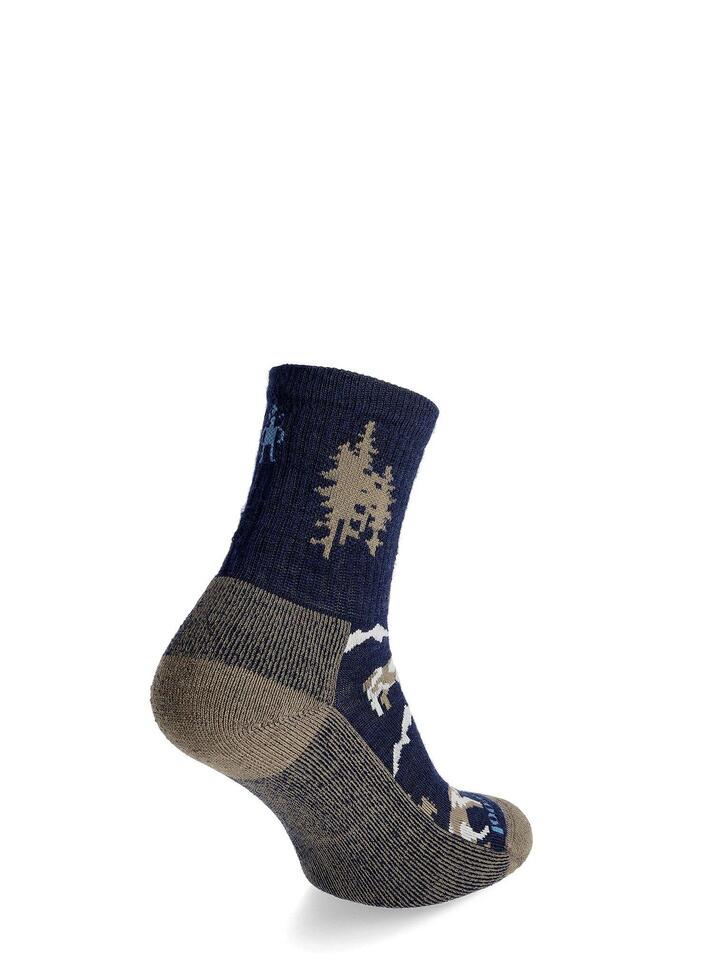 Skarpety merino Smartwool Everyday Horns Clash Crew Socks