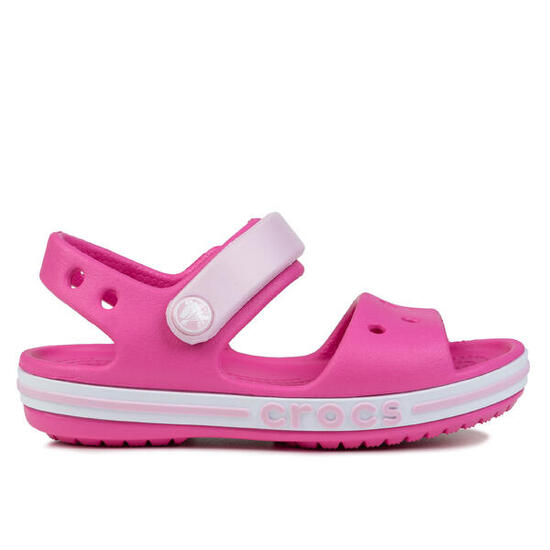 Sandały dziewczęce do chodzenia Crocs BAYABAND