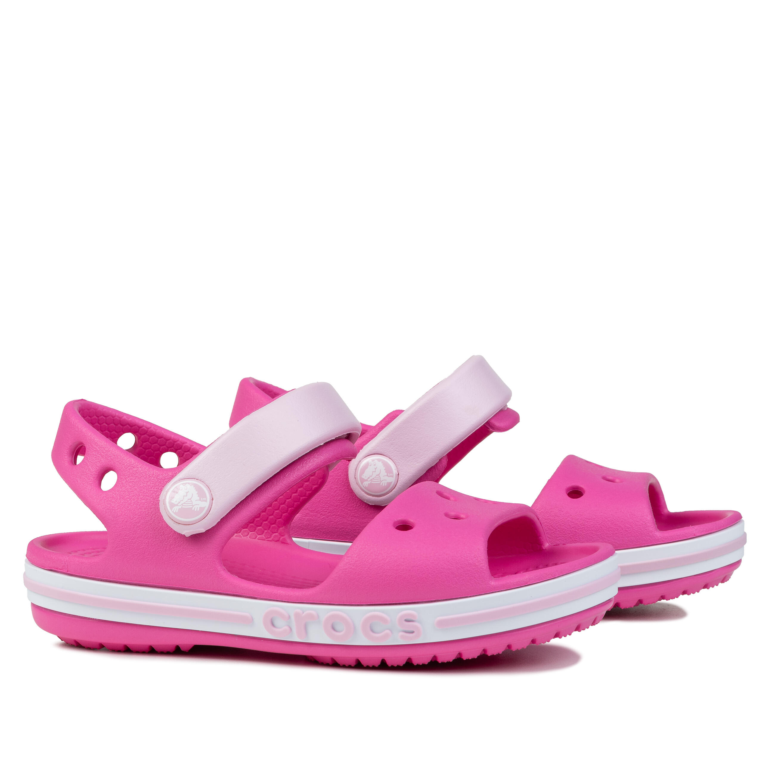 Sandały dziewczęce do chodzenia Crocs BAYABAND 7/7
