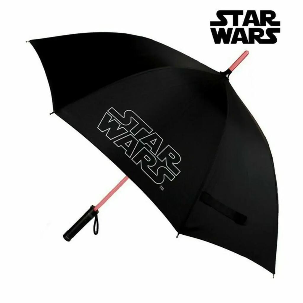 Umbrella Star Wars Black