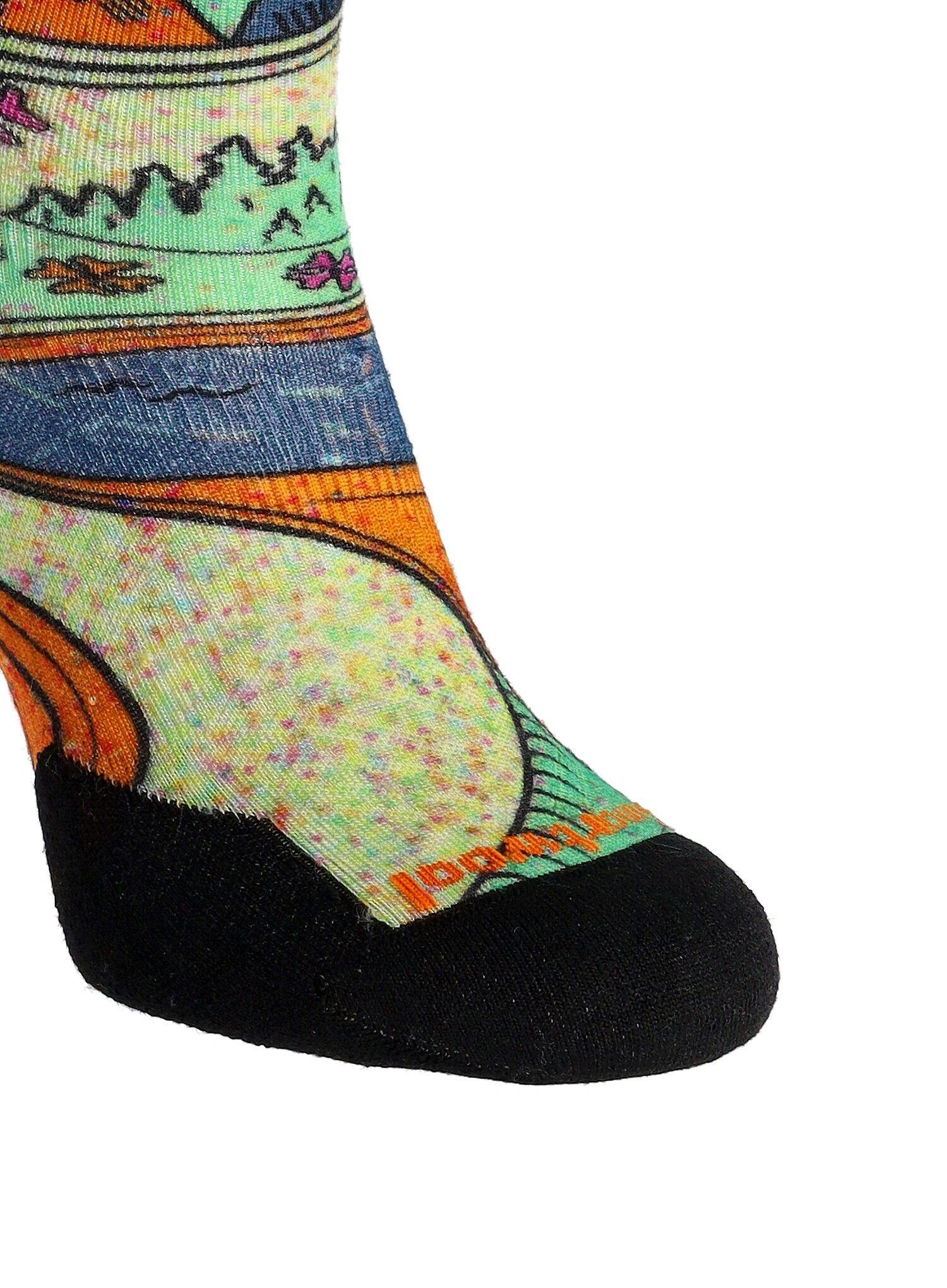 Skarpety do biegania damskie Smartwool Trail Run Targeted Cushio 4/4