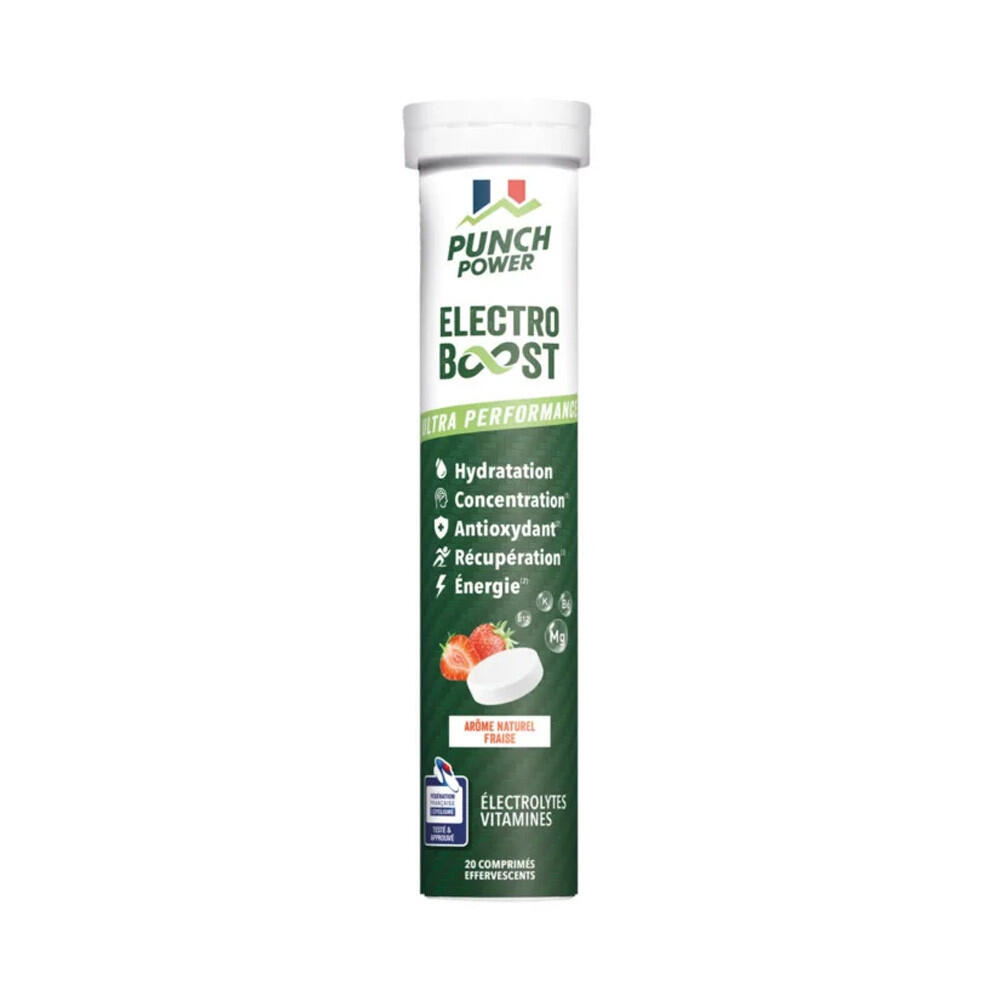 PUNCH POWER Elettroliti E Idratazione - Electroboost (20 Compresse) - Fragola