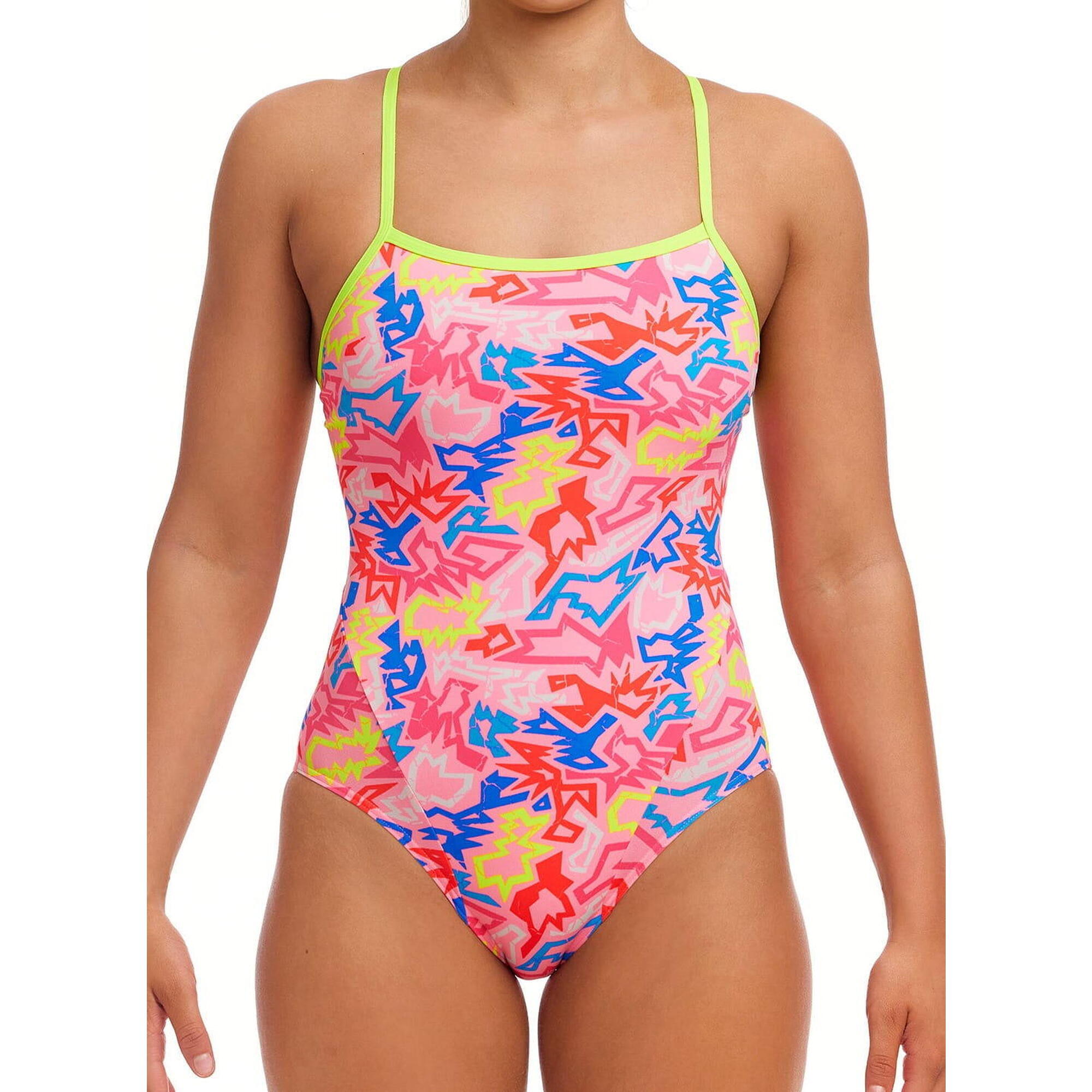 Funkita - Maillot De Bain Une Pièce Funkita À Bretelles Simples Pour Femme - Maillot De Bain 1 Pièce - Multicolore - 42 M/l - Decathlon
