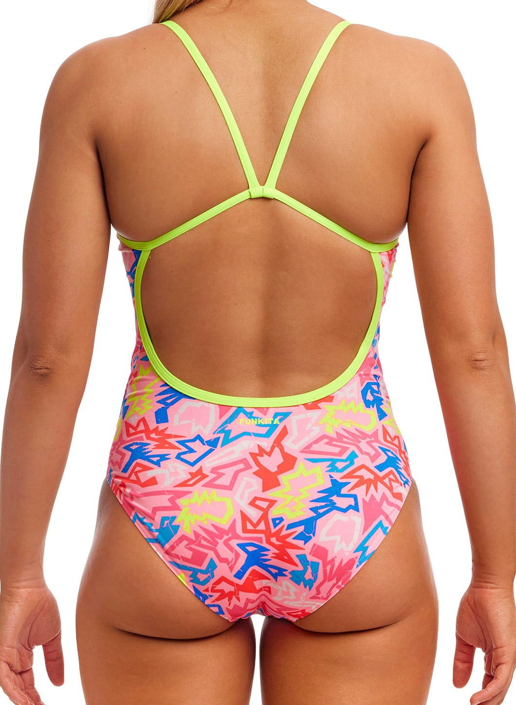 Strój do pływania FUNKITA Rock Star - Single Strap 2/7