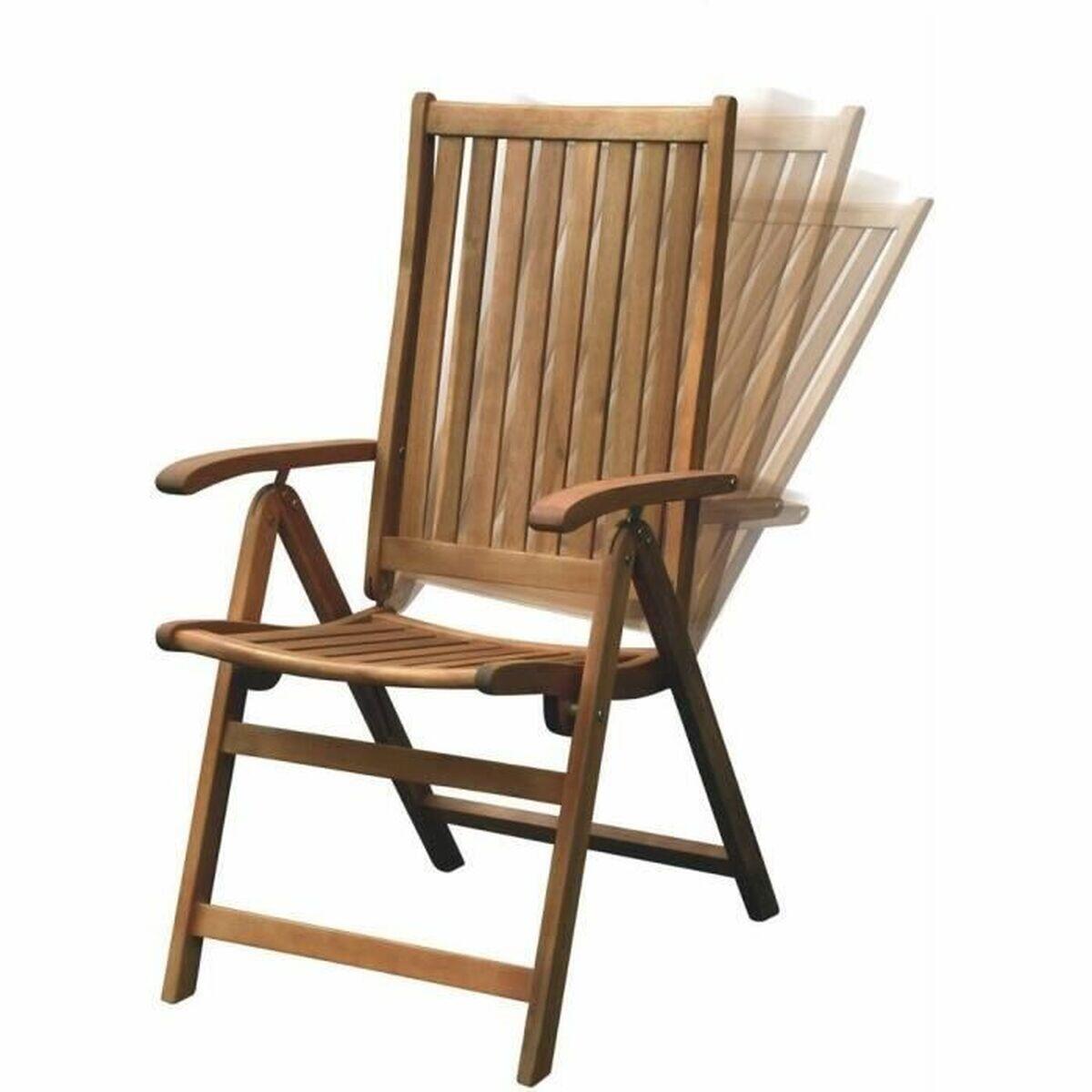 Sedia da giardino Fieldmann FDZN 4001-T Marrone 4/5