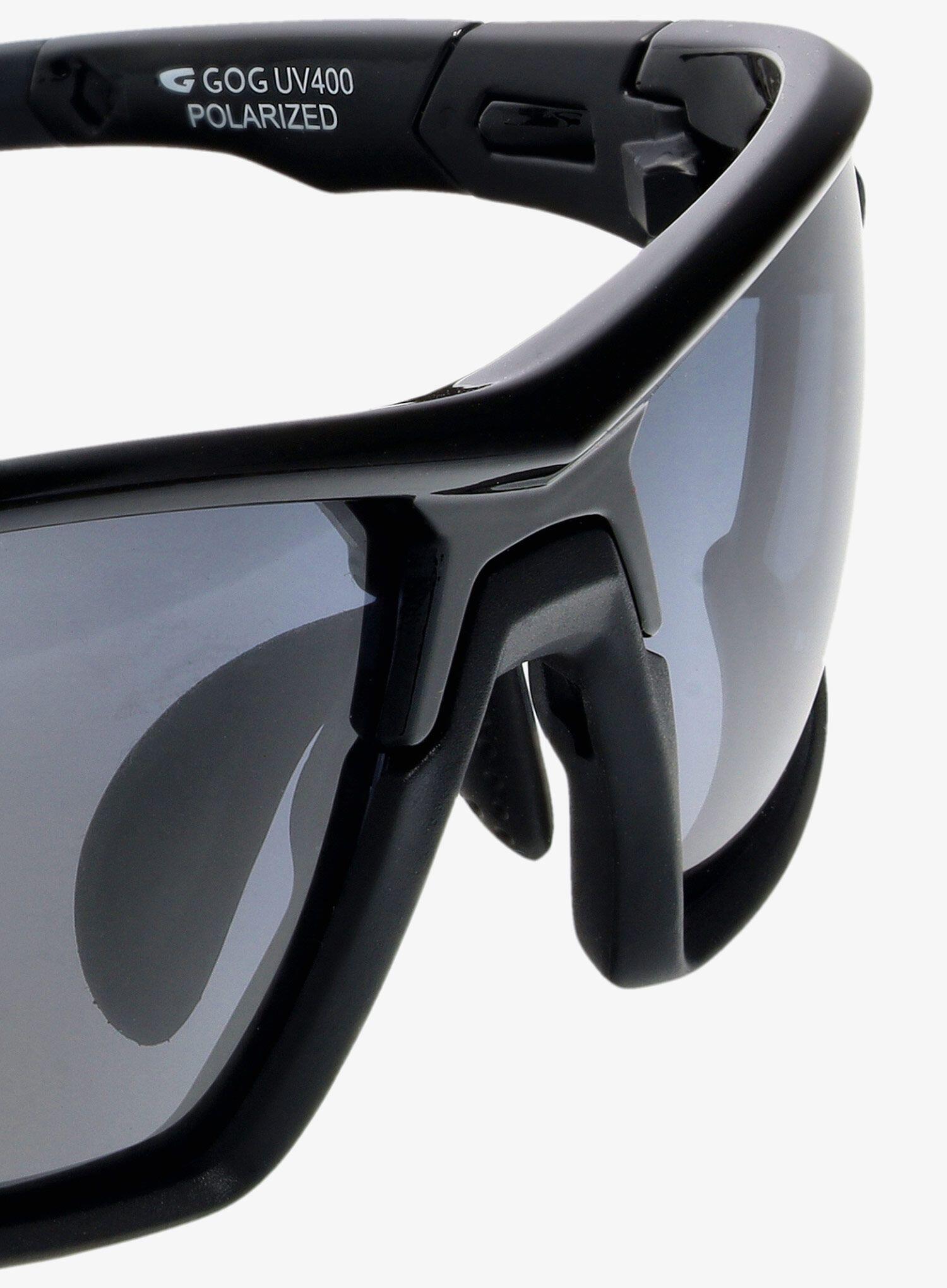Okulary polaryzacyjne GOG Glaze - black/smoke 7/7