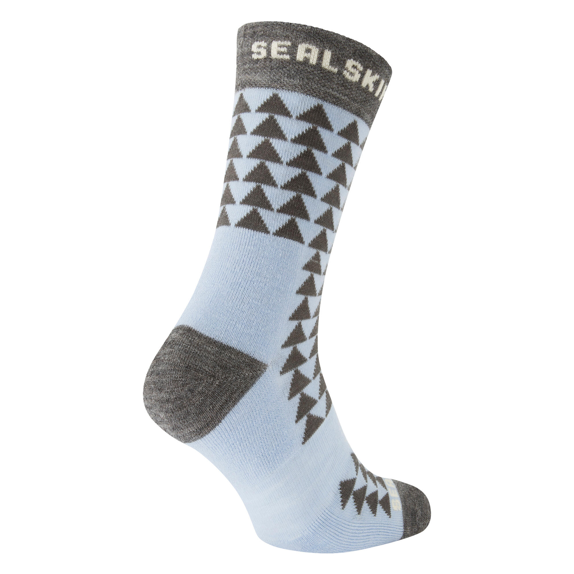 Chaussettes De Course De Sport Mi-longues En Mérinos Sealskinz 2/6