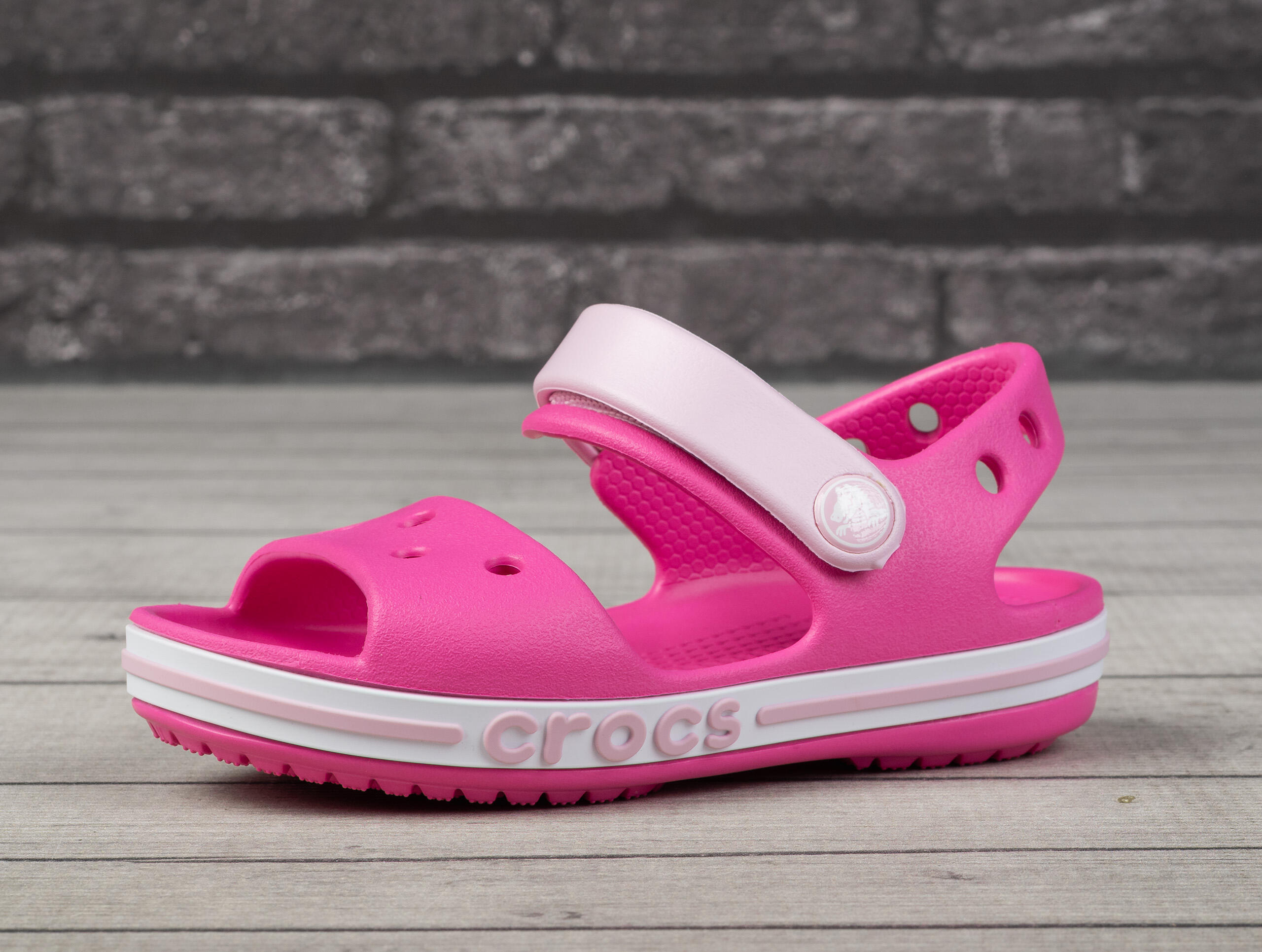 Sandały dziecięce do chodzenia Crocs BAYABAND 3/7