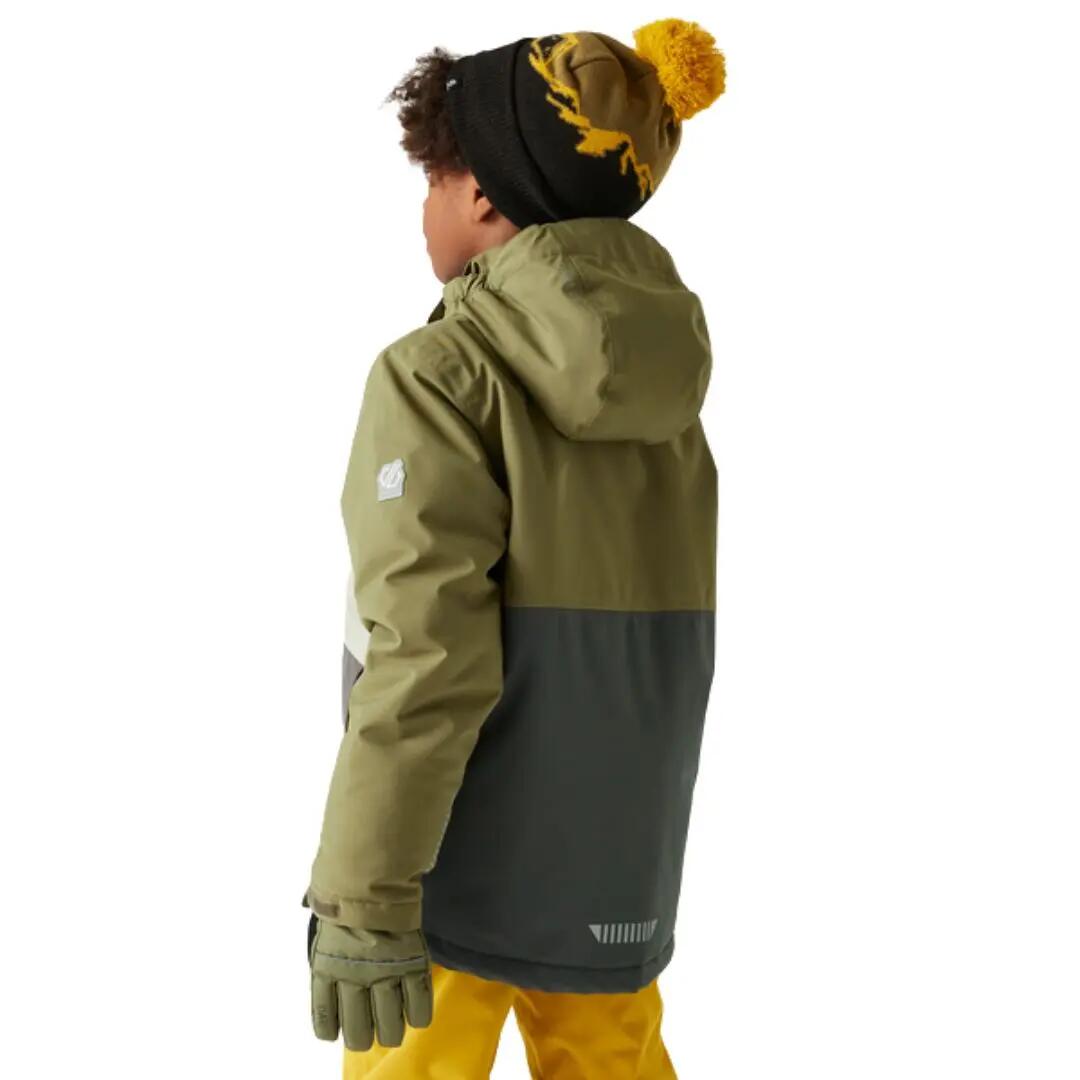 Vestes Ski enfant DARE 2B Send It JR-Kaki-14 ans 3/7