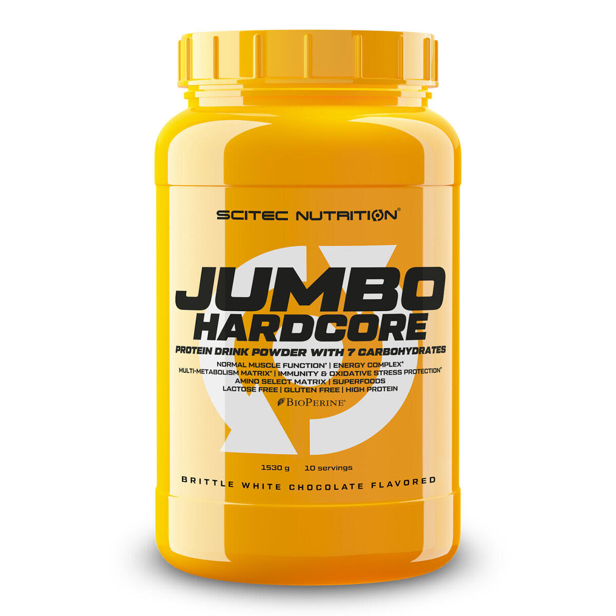 SCITEC NUTRITION Hard gainer - Jumbo Hardcore - Cioccolato Bianco Tritato