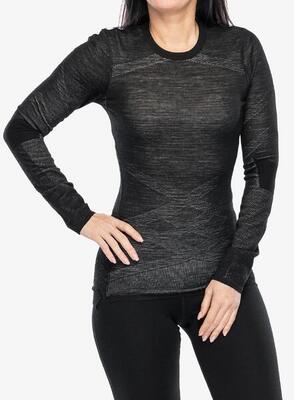 Smartwool intraknit merino 200 crew thermisch t-shirt voor dames