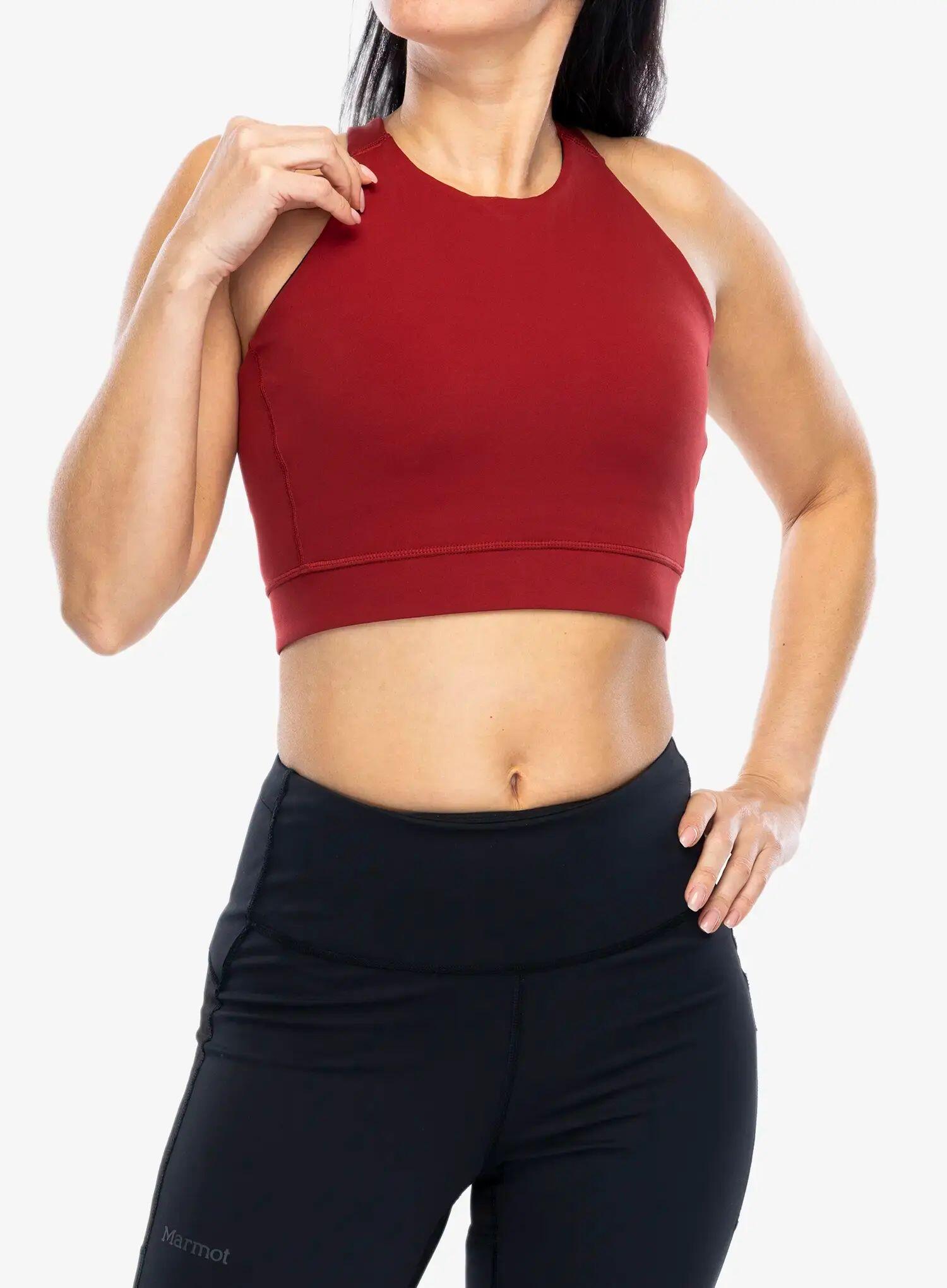 Biustonosz sportowy Smartwool Active Crop Bra 3/5