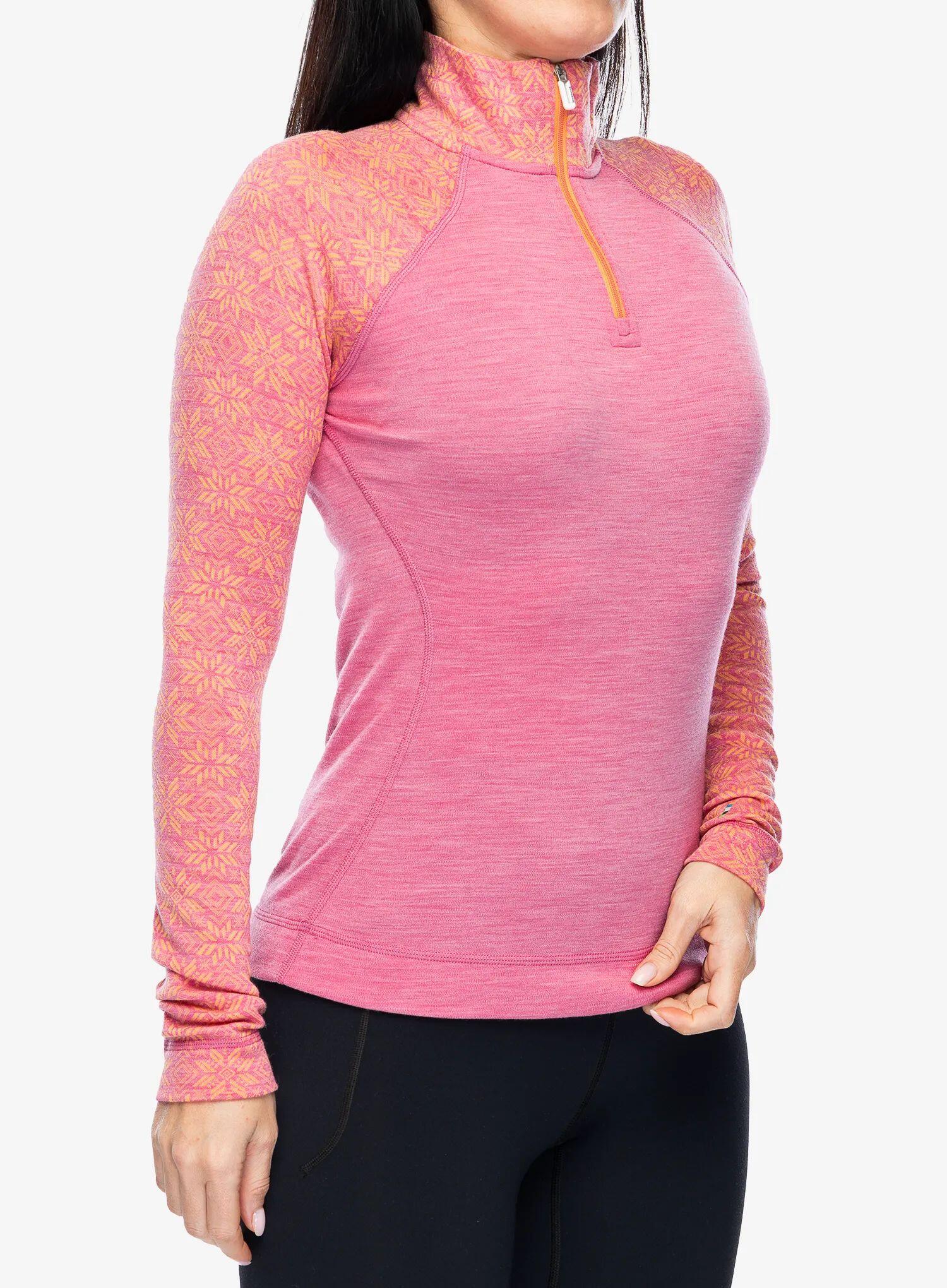 SMARTWOOL Smartwool Classic Thermische Merino Basislaag 1/4 Rits Boxed Dames Sweatshirt