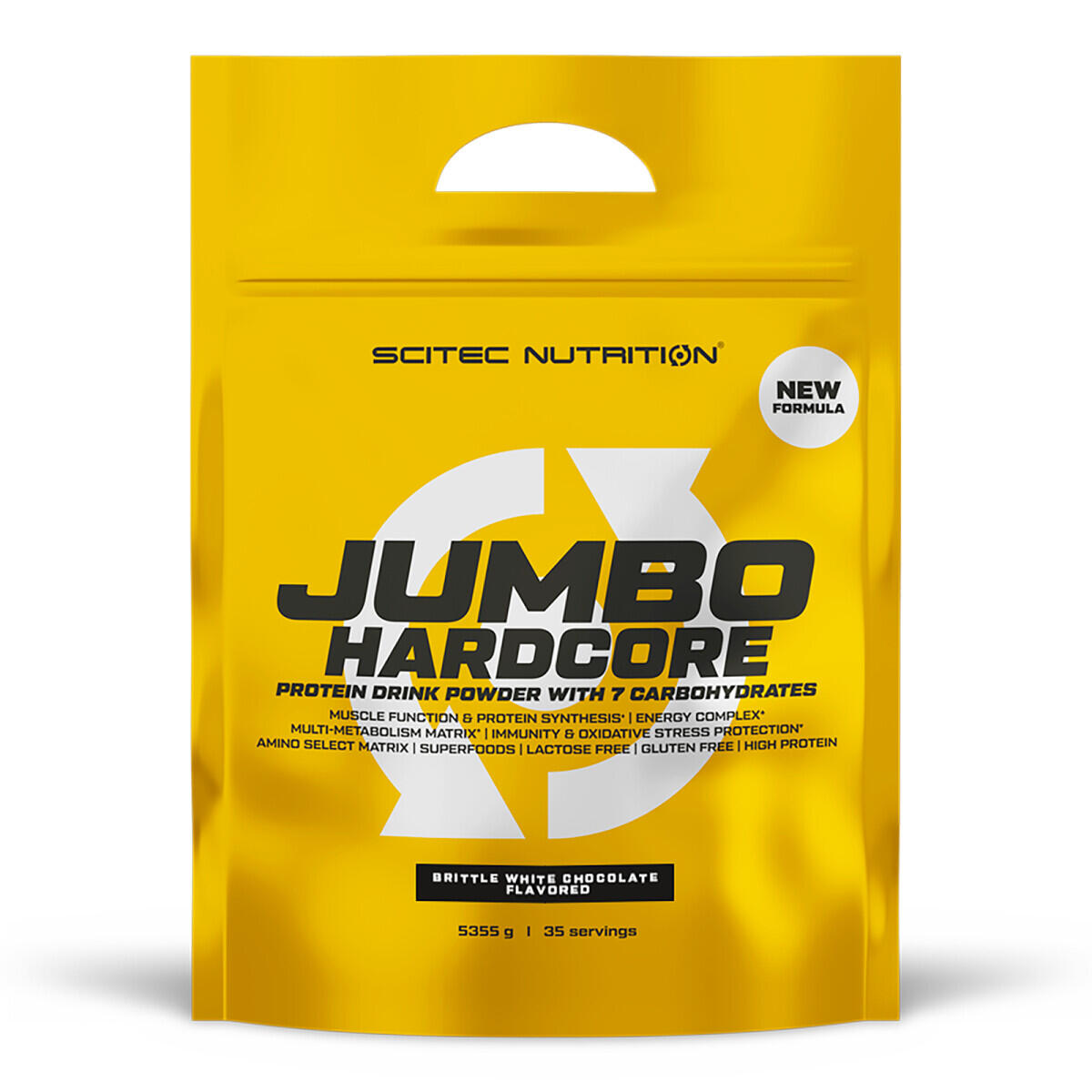 SCITEC NUTRITION Stijgers - Jumbo Hardcore (5,35kg) - Witte Chocolade