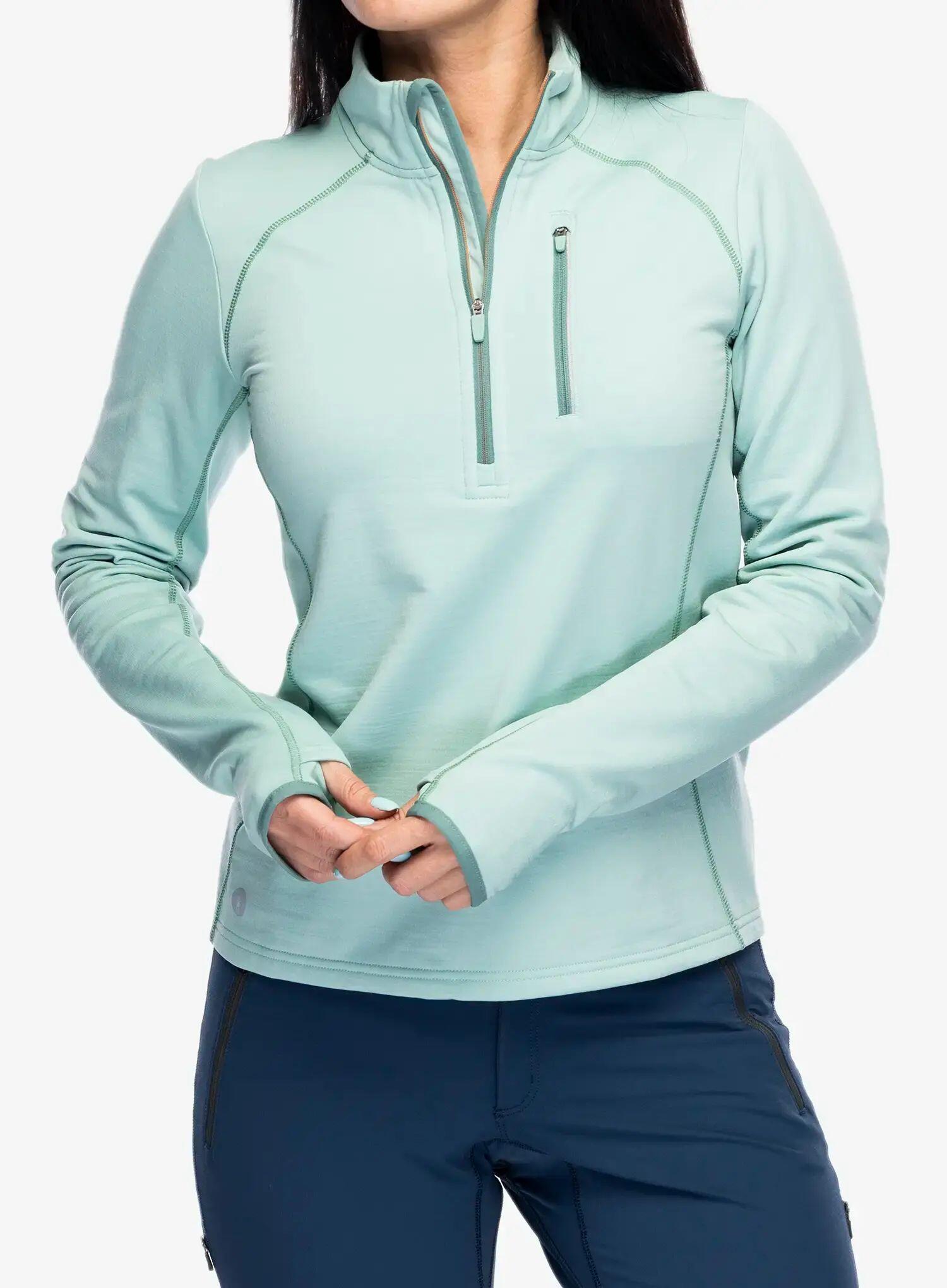 Bluza termoaktywna damska Smartwool Active Fleece 1/2 Zip 3/7