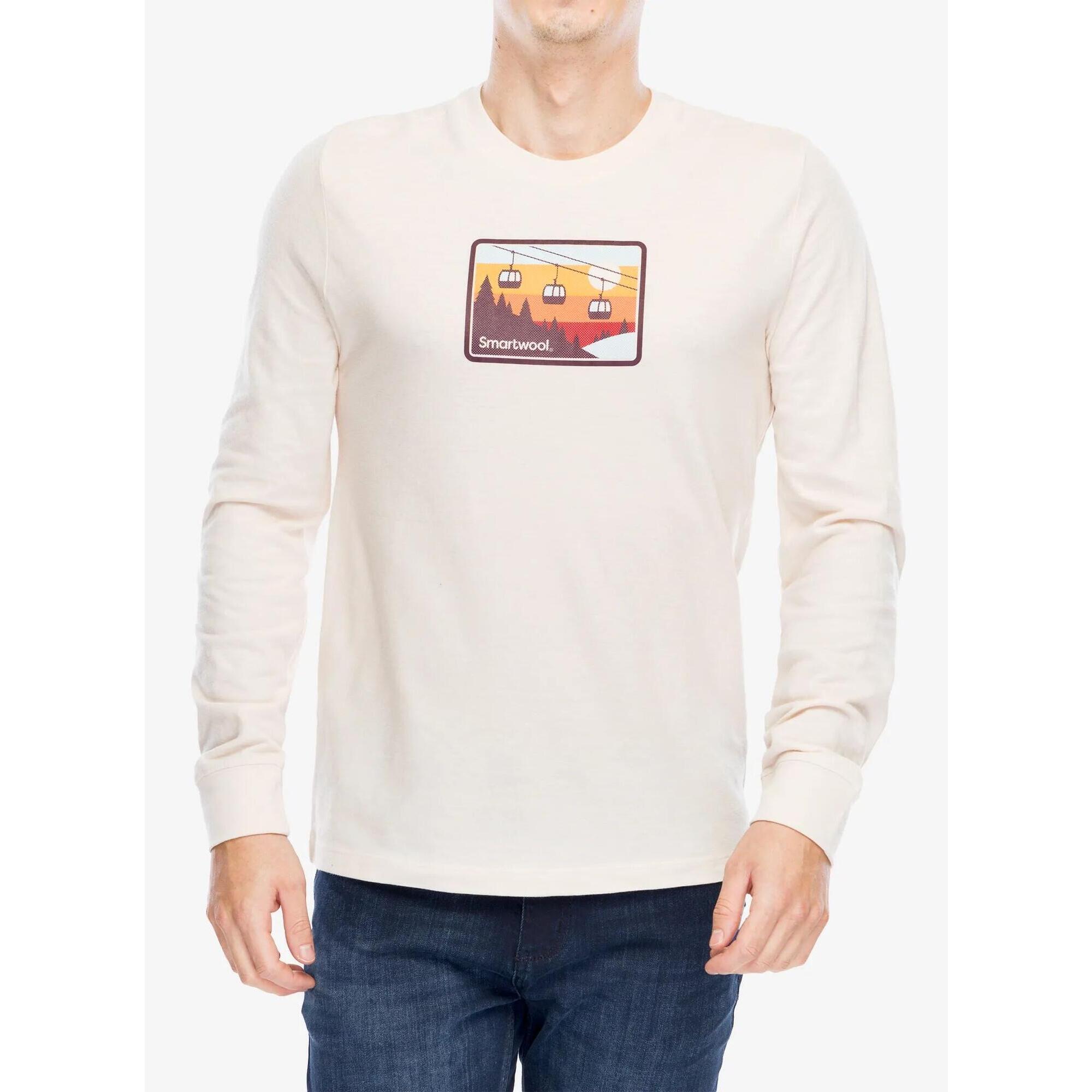 Bluza bez kaptura męska Smartwool Gondola Ride Graphic Long Sleeve Tee