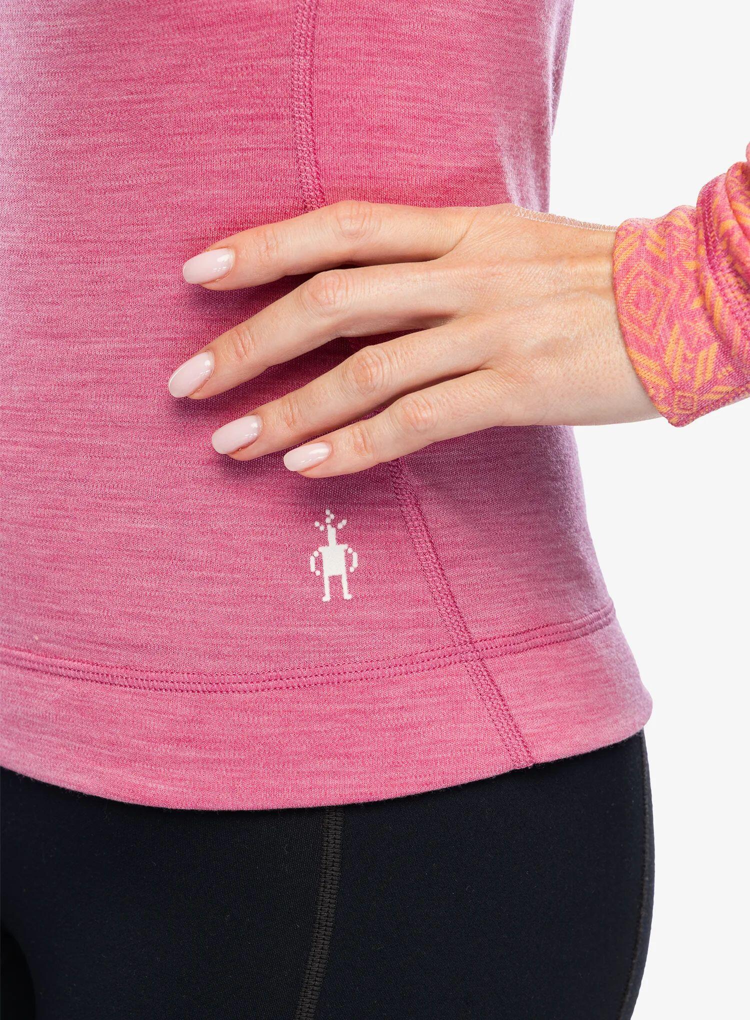 Smartwool Classic Thermische Merino Basislaag 1/4 Rits Boxed Dames Sweatshirt 6/6