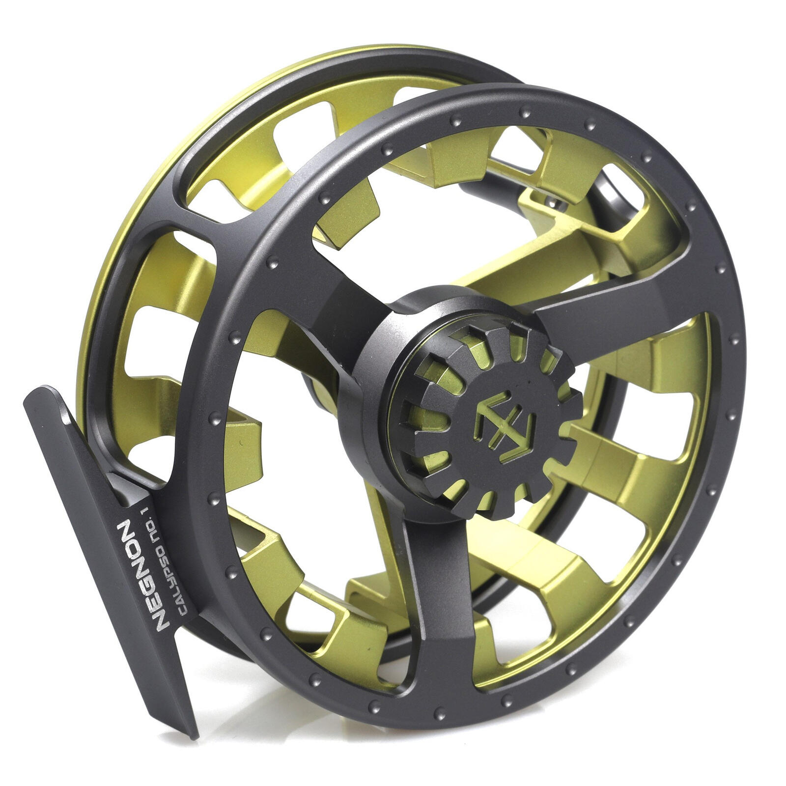 Kołowrotek muchowy - Negnon Calypso Titan Gray - Lt. Olive No. 1 4/4