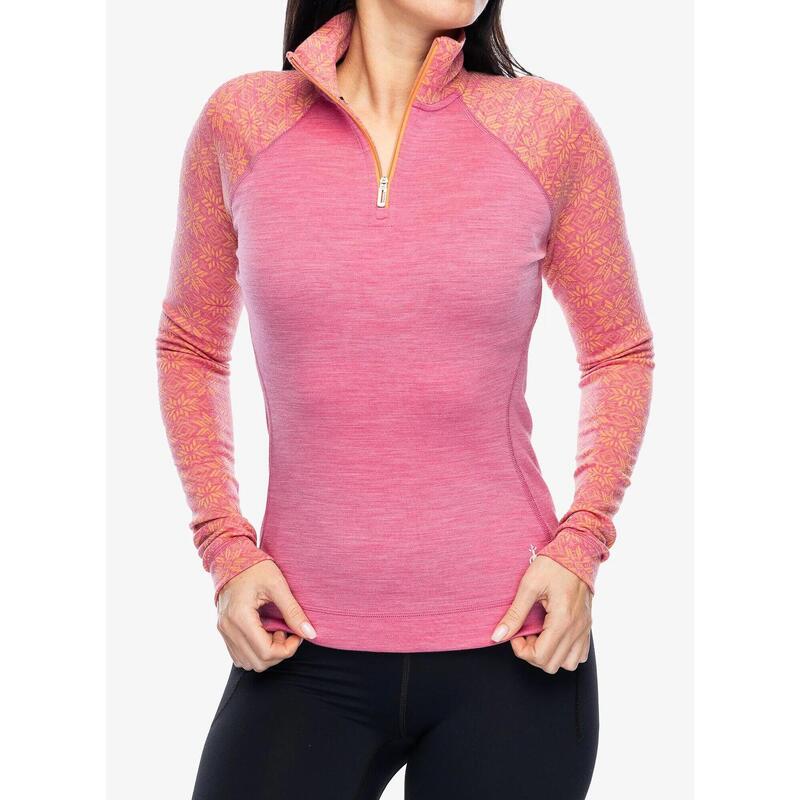 Bluza termoaktywna damska Smartwool Classic Thermal Merino BL 1/4 Zip Boxed