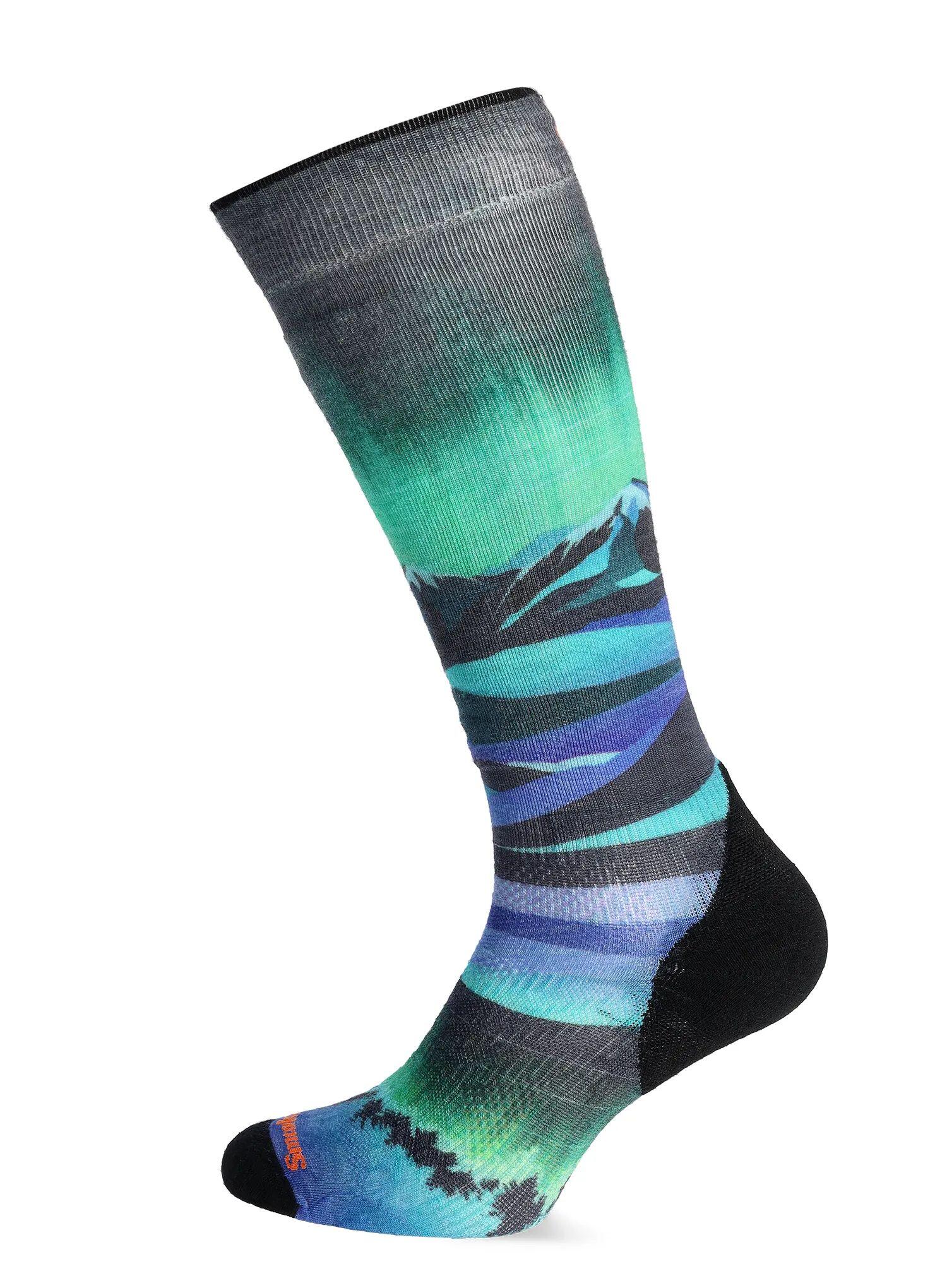 Calzini da sci OTC con stampa Smartwool Ski Targeted Cushion Compression 3/4