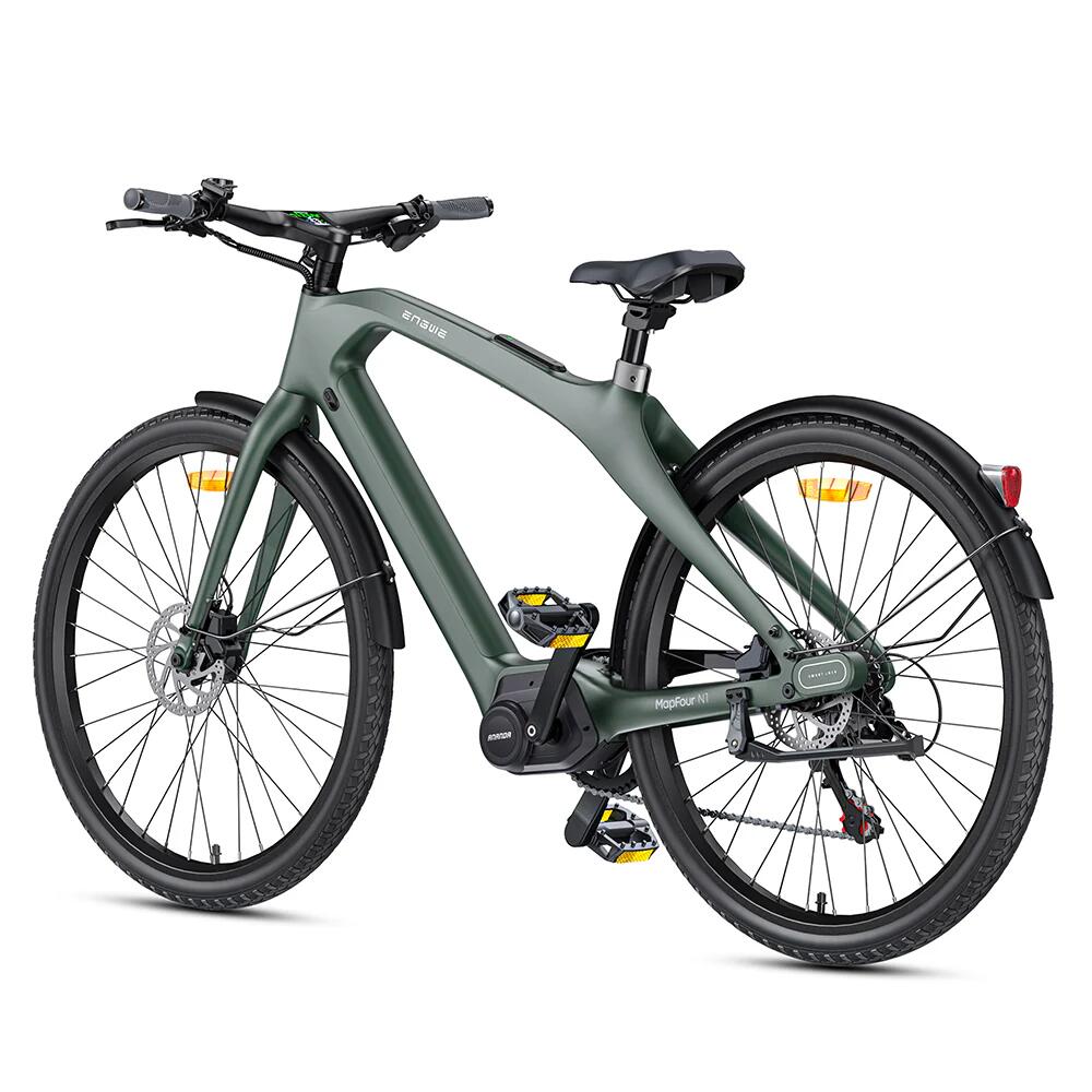 Vélo électrique urbain Engwe MapFour N1 PRO 250 W en fibre de carbone 360 ​​Wh 3/7