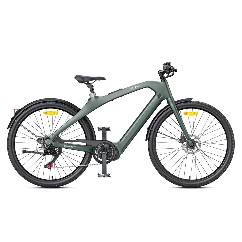 Vélo électrique urbain Engwe MapFour N1 PRO 250 W en fibre de carbone 360 ​​Wh 2/7