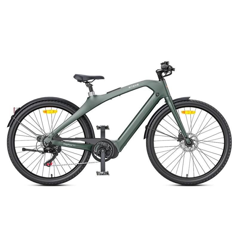 Bicicleta electrică urbană Engwe MapFour N1 PRO 250W fibră de carbon 360Wh