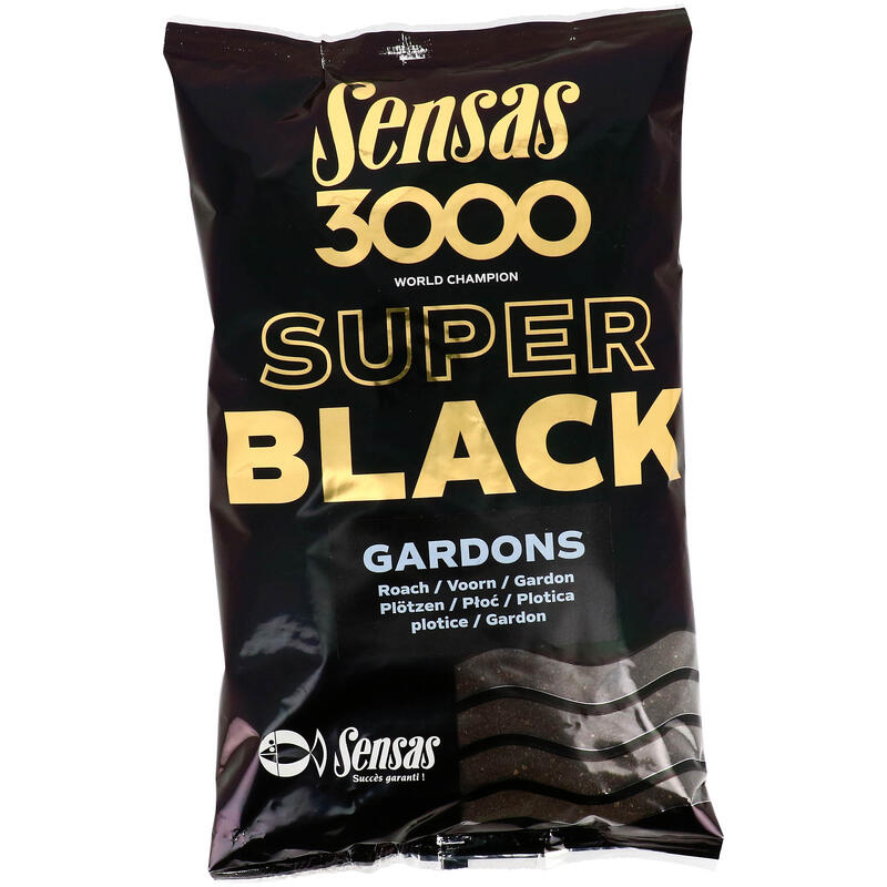 Zanęta Miesznka Płoć Sensas 3000 Super Black Gardons 1Kg
