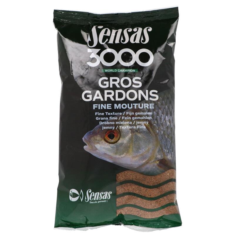Zanęta Mieszanka Drobna Sensas 3000 Gros Gardons Fine Mouture 1Kg