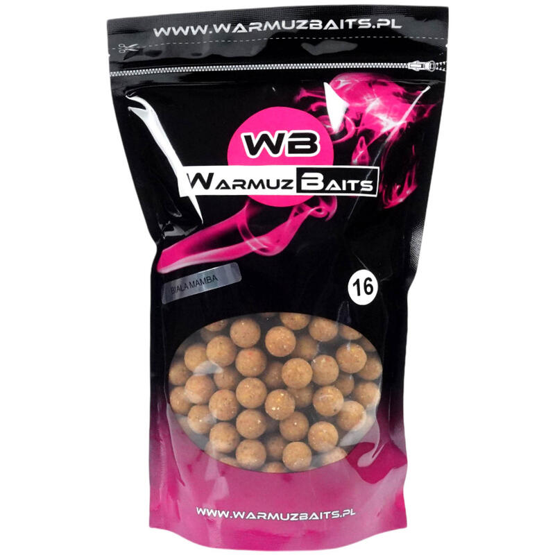 Kulki Zanętowe Karpiowe Warmuz Baits Biała Mamba 16Mm 900G