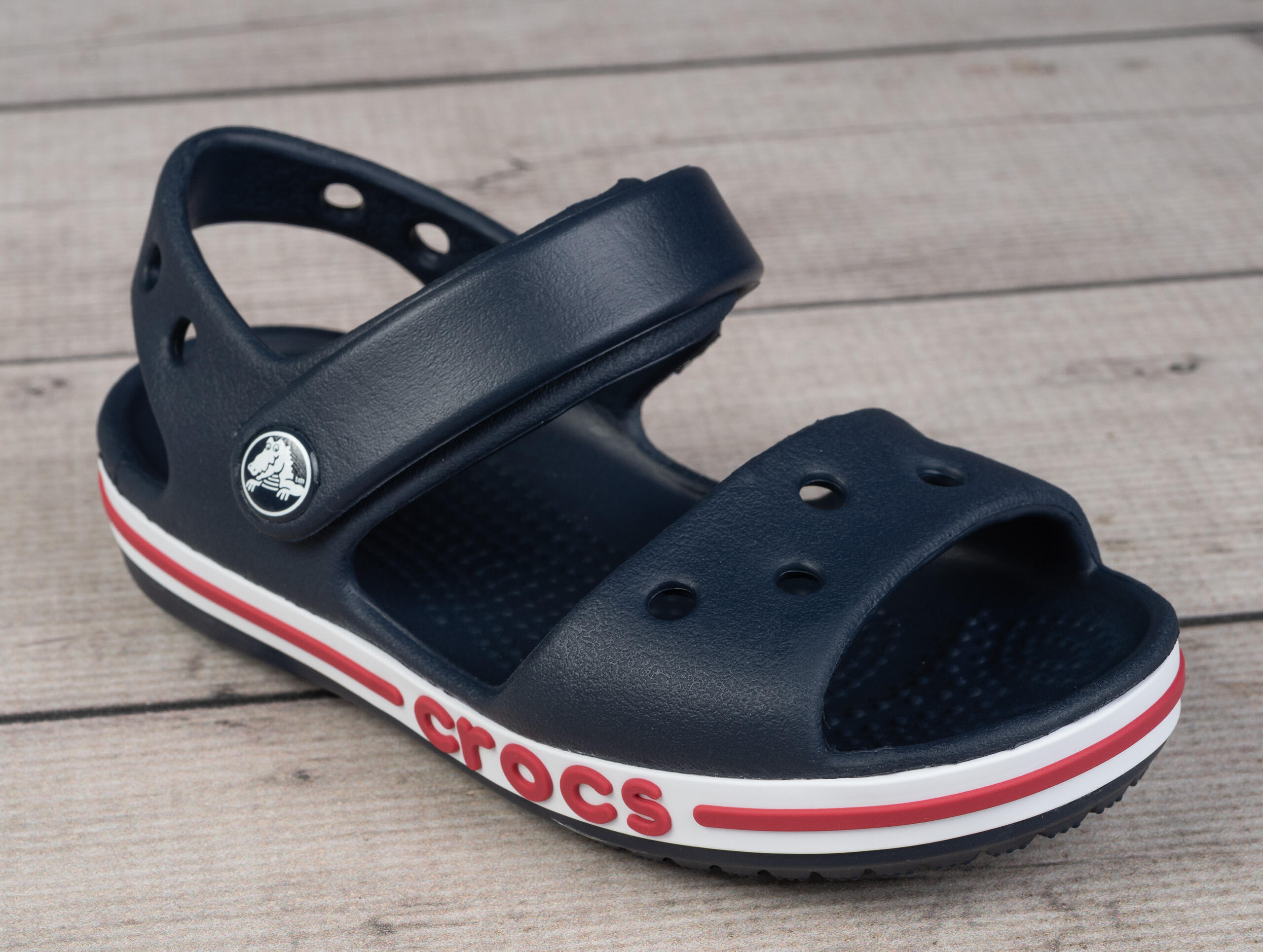Sandały chłopięce na basen Crocs BAYABAND 6/7