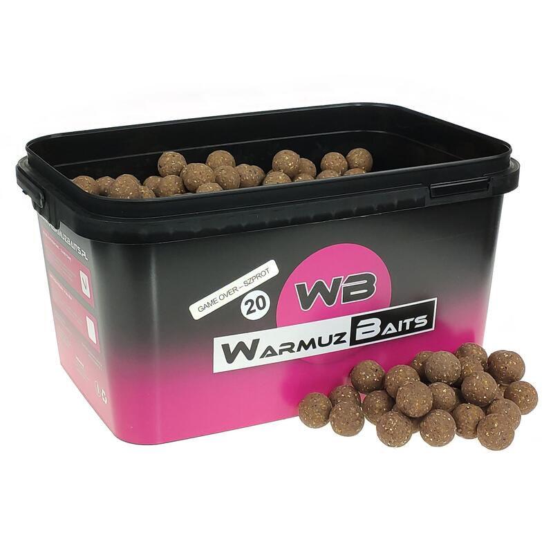 Kulki Proteinowe Zanętowe Warmuz Baits Game Over Szprot 3Kg 20Mm