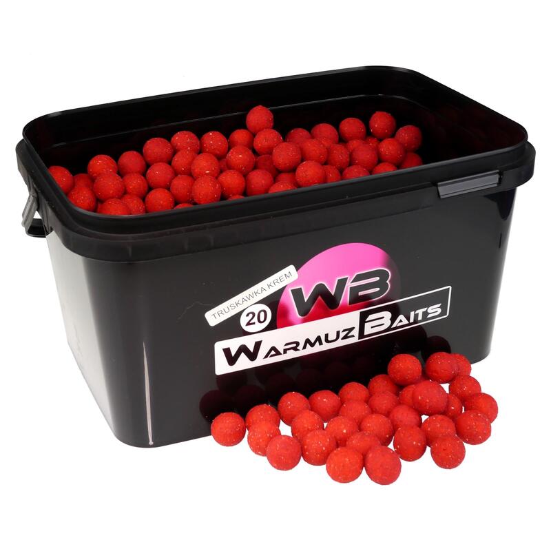 Kulki Zanętowe Warmuz Baits Truskawka 3 Kg 16 Mm